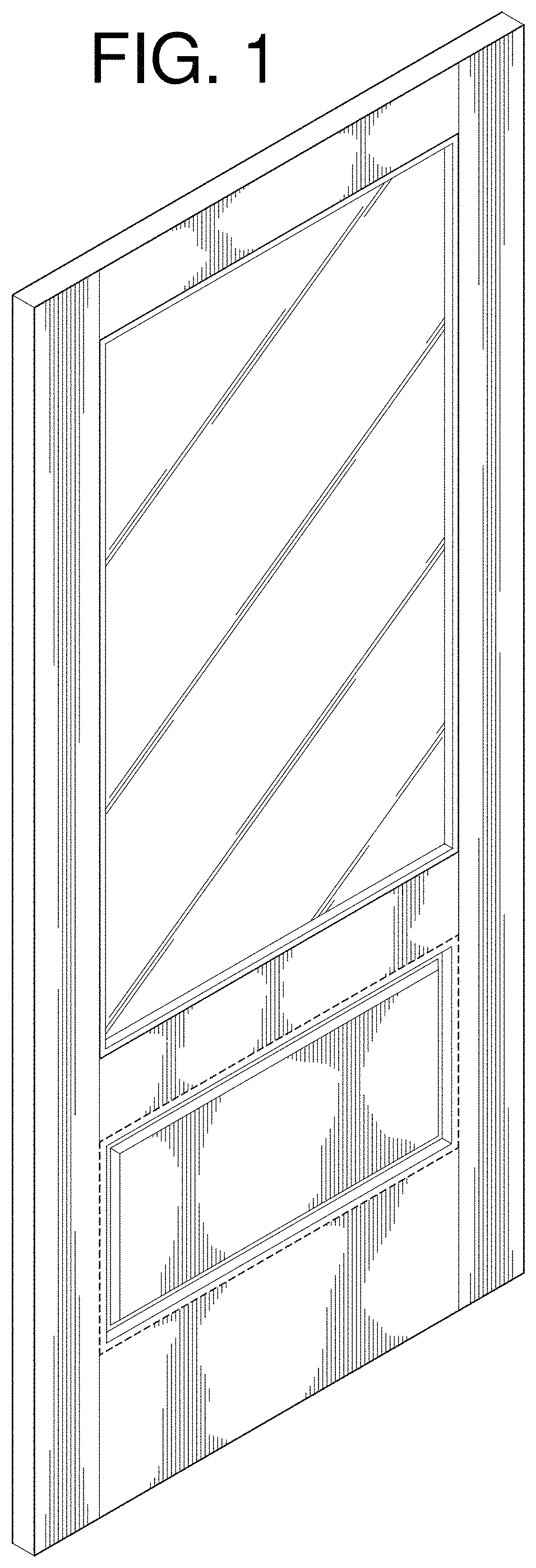 Patent USD1001316 — Door — Figure 1