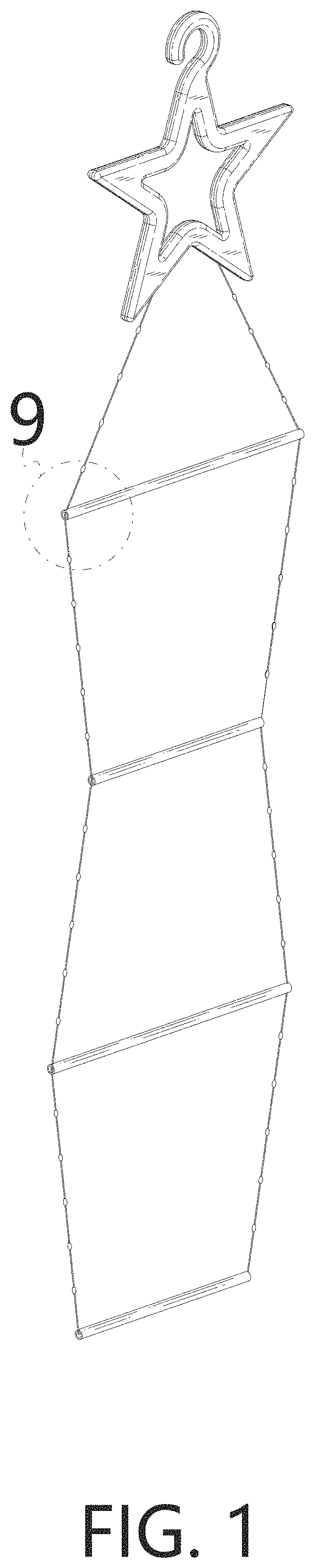 Patent USD1001322 — Christmas light — Figure 1