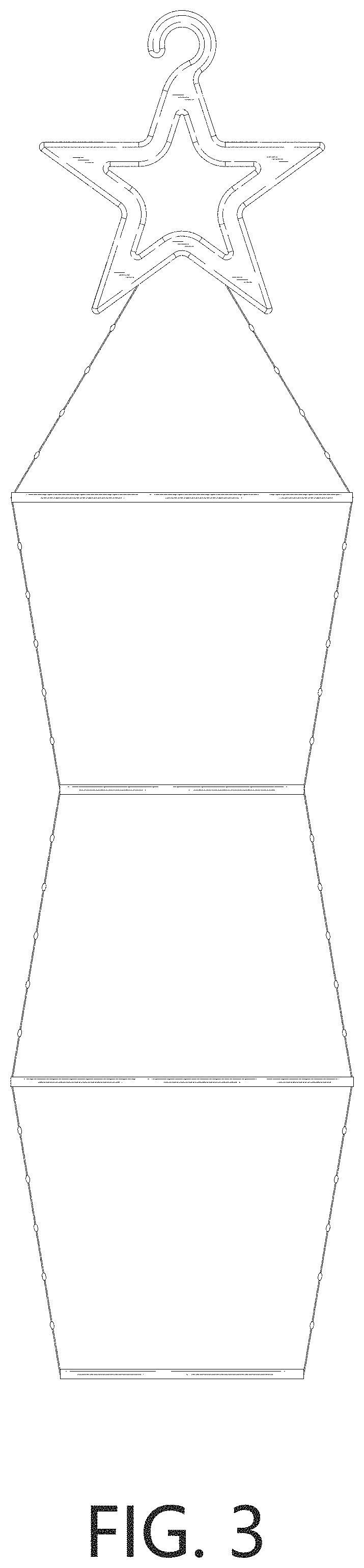 Patent USD1001322 Figure 3 – Christmas light