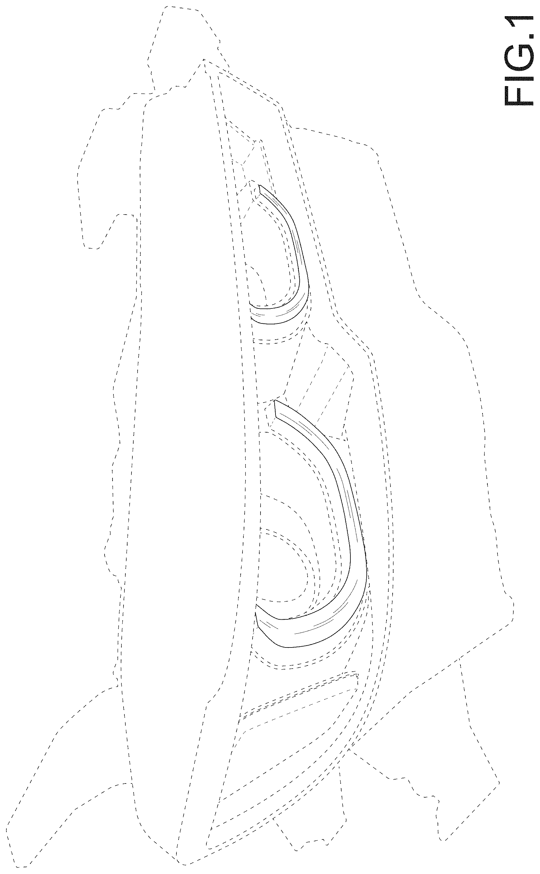 Patent USD1001323 — Headlight for a motor vehicle — Figure 1