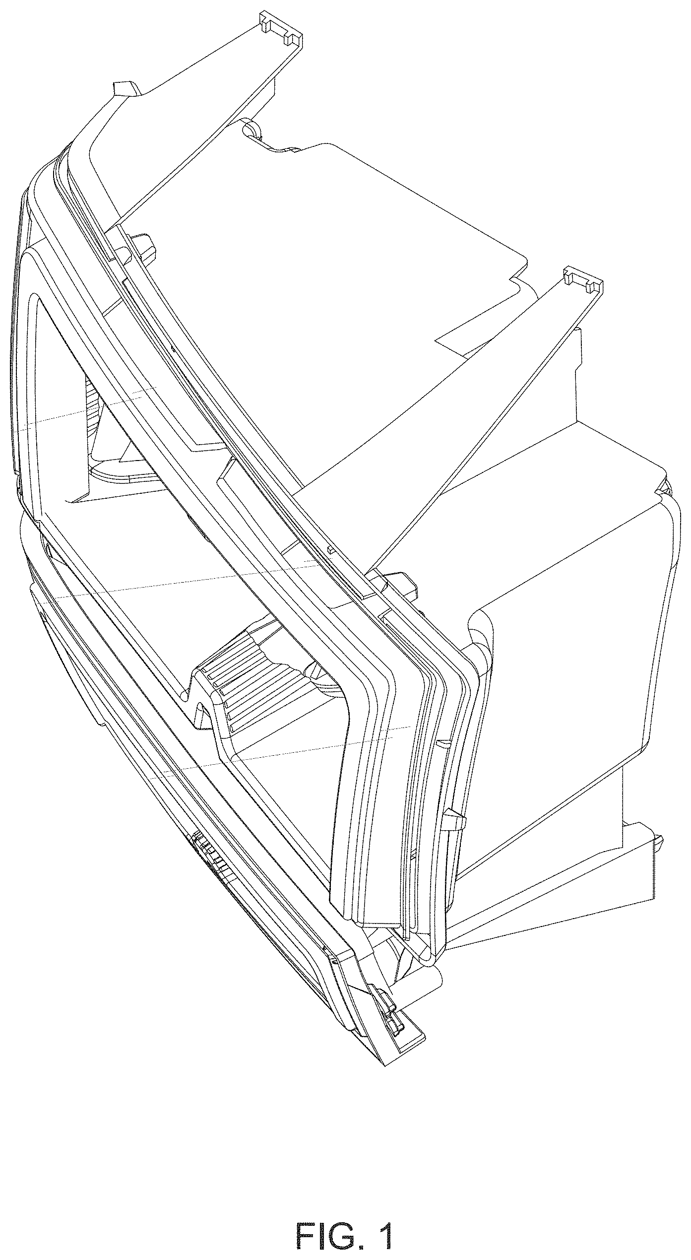 Patent USD1001325 — Automobile LED headlight — Figure 1