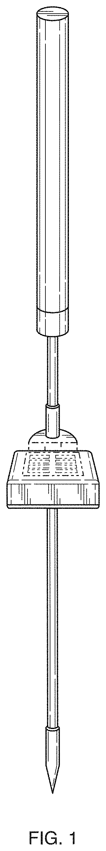 Patent USD1001335 — Solar garden light stick — Figure 1