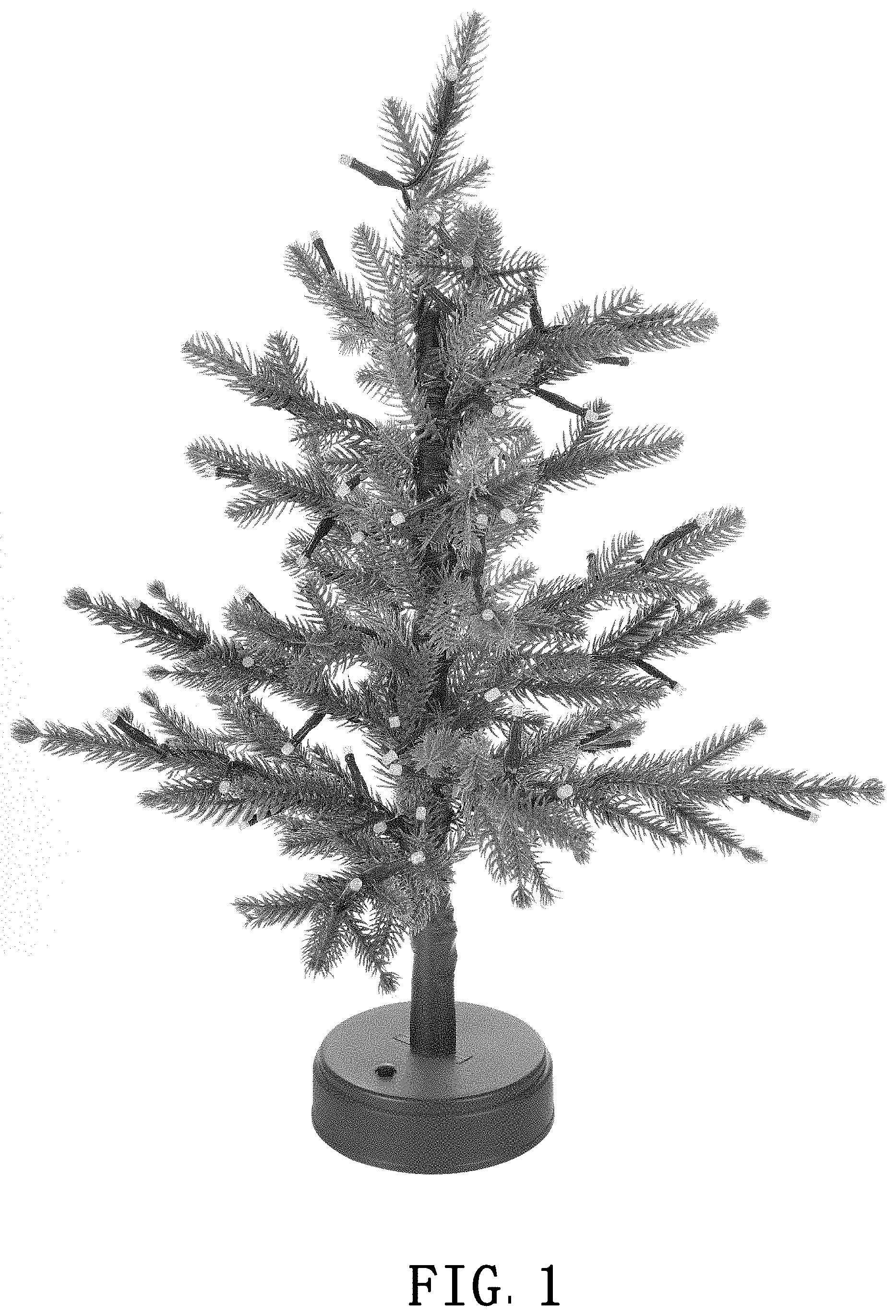 Patent USD1001345 — Christmas tree light — Figure 1