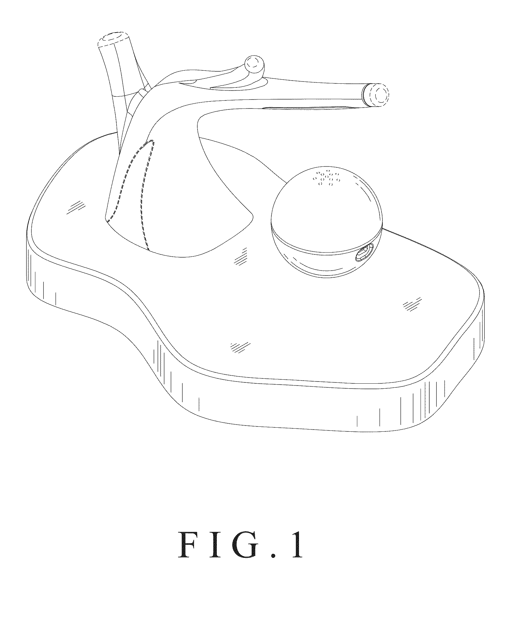 Patent USD1001347 — Magnetically levitation acoustics lamp — Figure 1