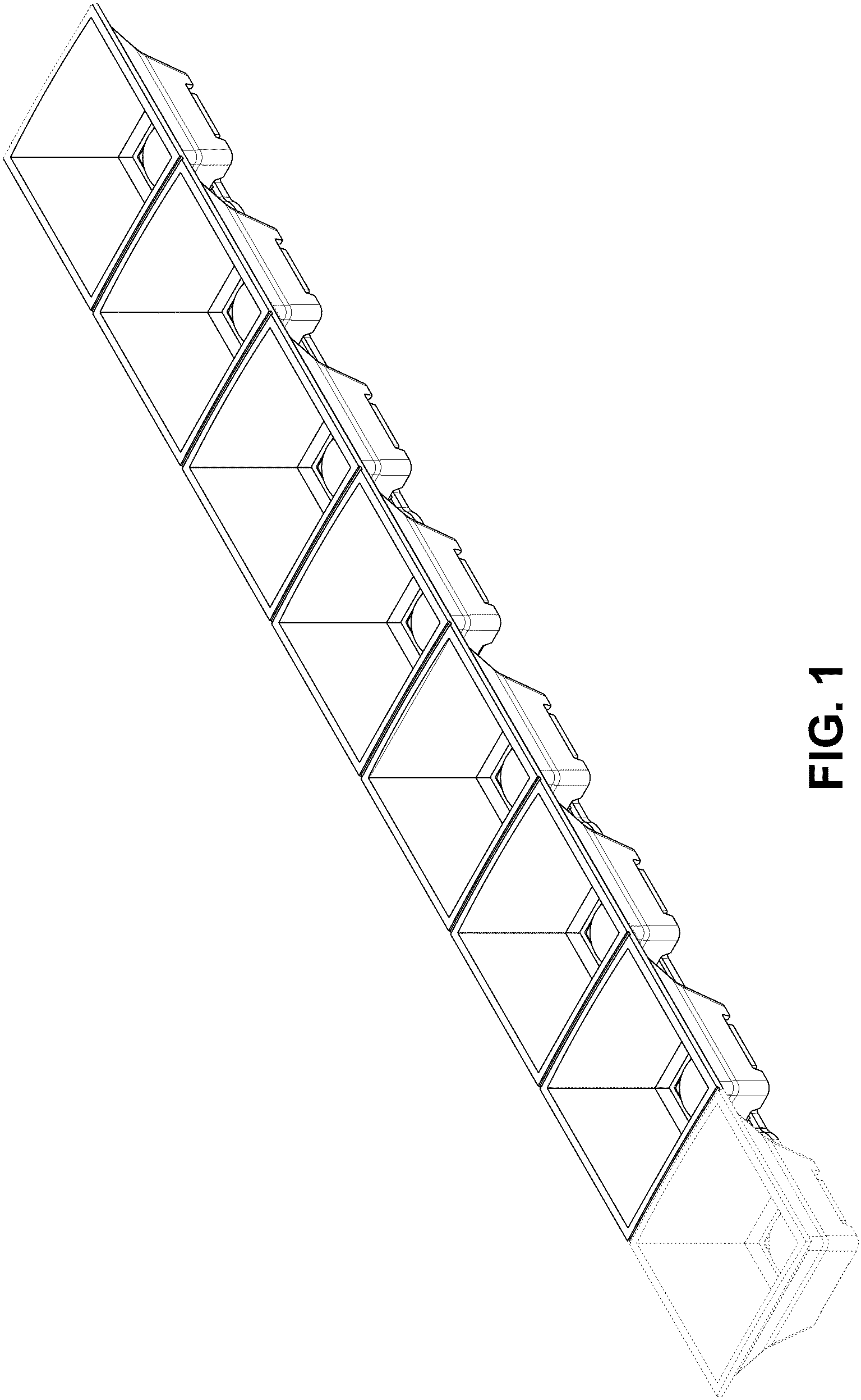 Patent USD1001349 — Light diffuser — Figure 1