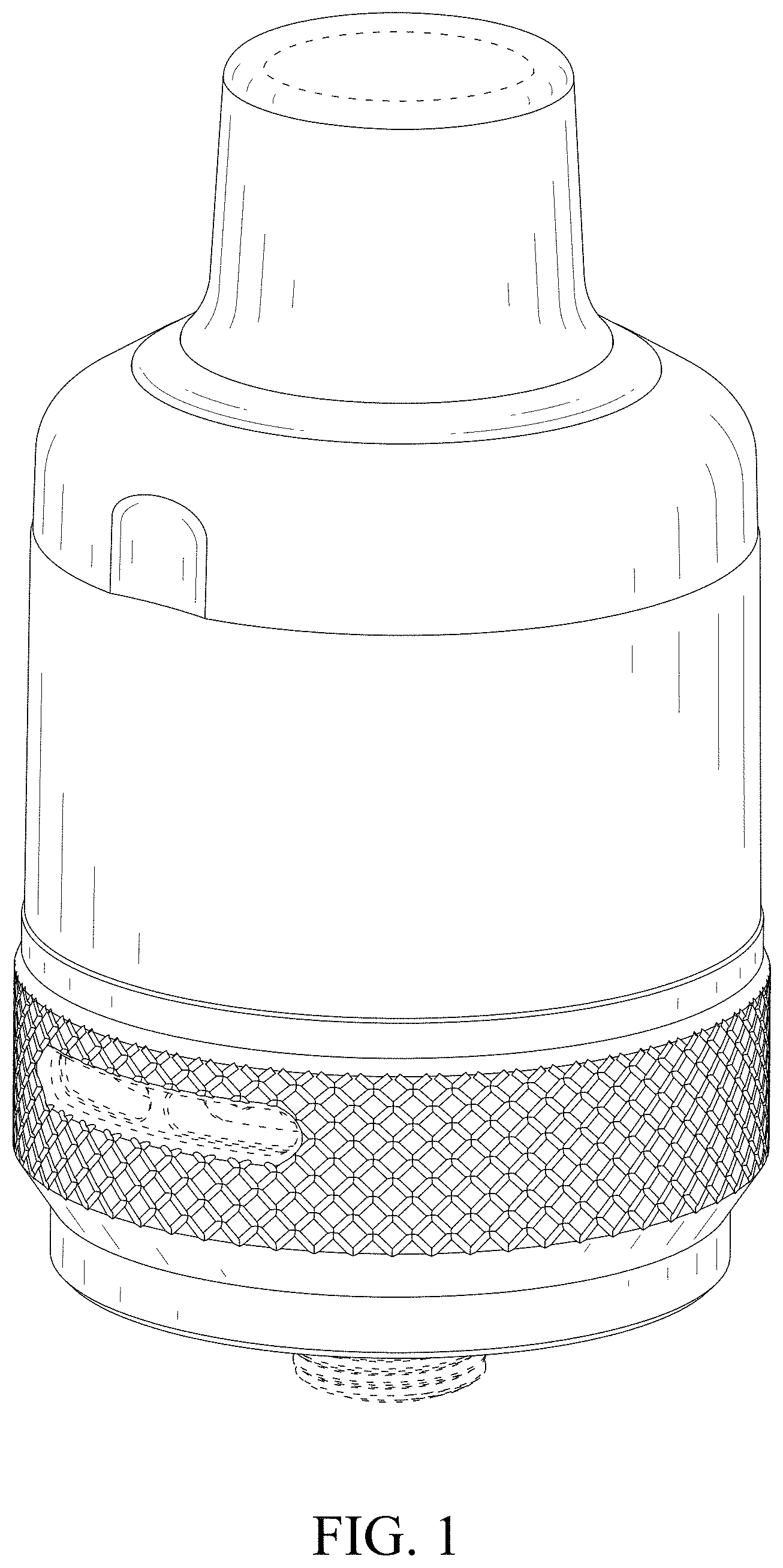 Patent USD1001359 — Atomizer for electronic atomizing device — Figure 1