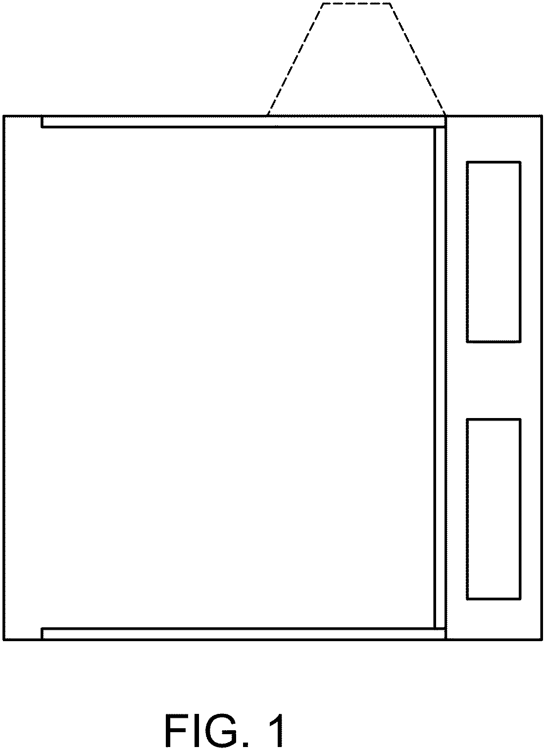Patent USD1001360 — Tobacco tray — Figure 1