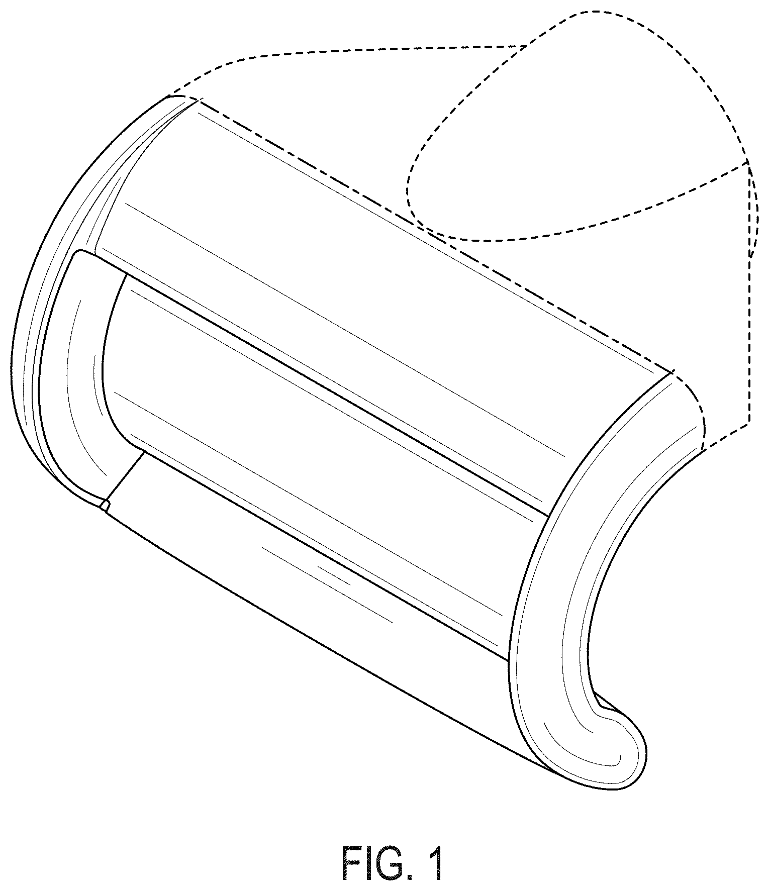 Patent USD1001371 — Accessory for a hairdryer — Figure 1