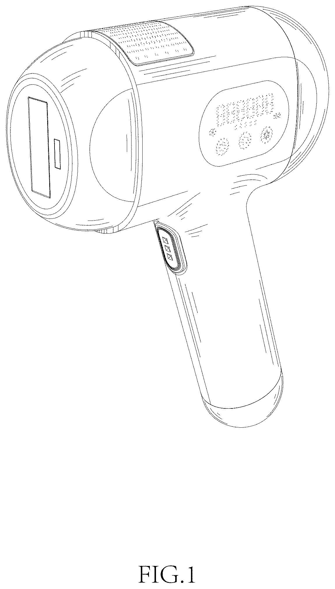 Patent USD1001376 — Hair removal instrument — Figure 1