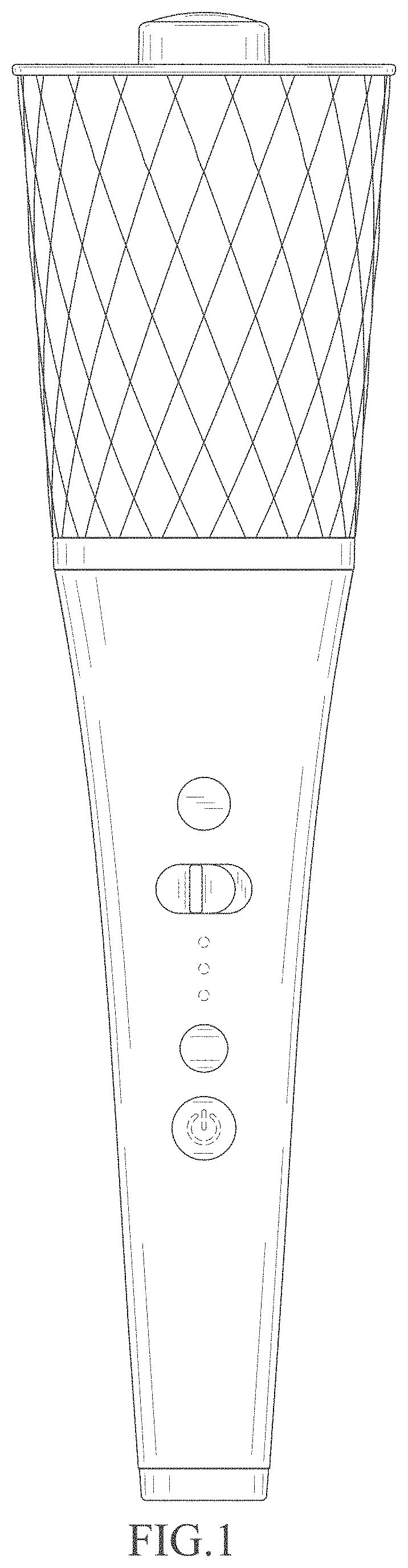 Patent USD1001379 — Hair curler — Figure 1