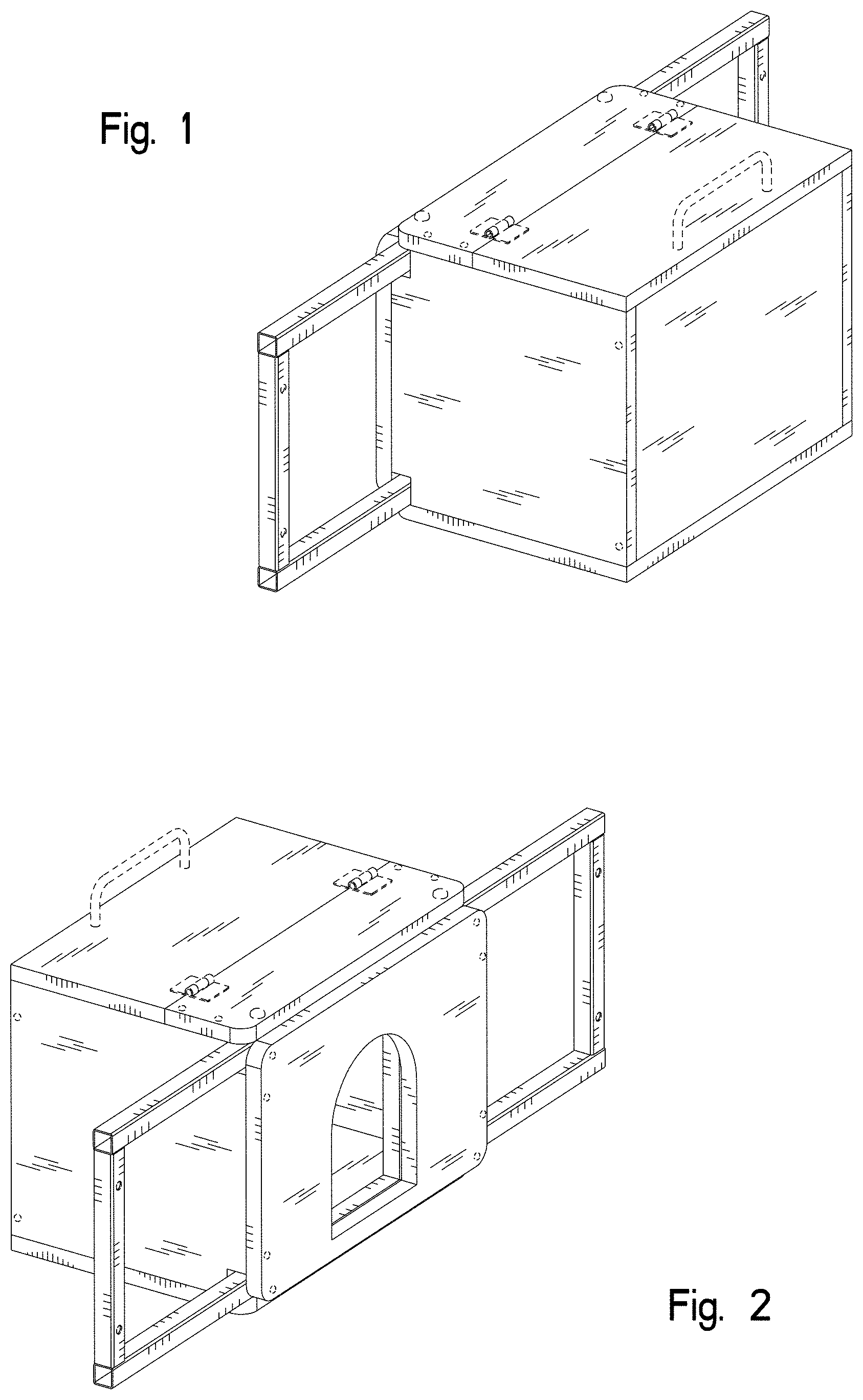 Patent USD1001382 — Breeder box assembly — Figure 1