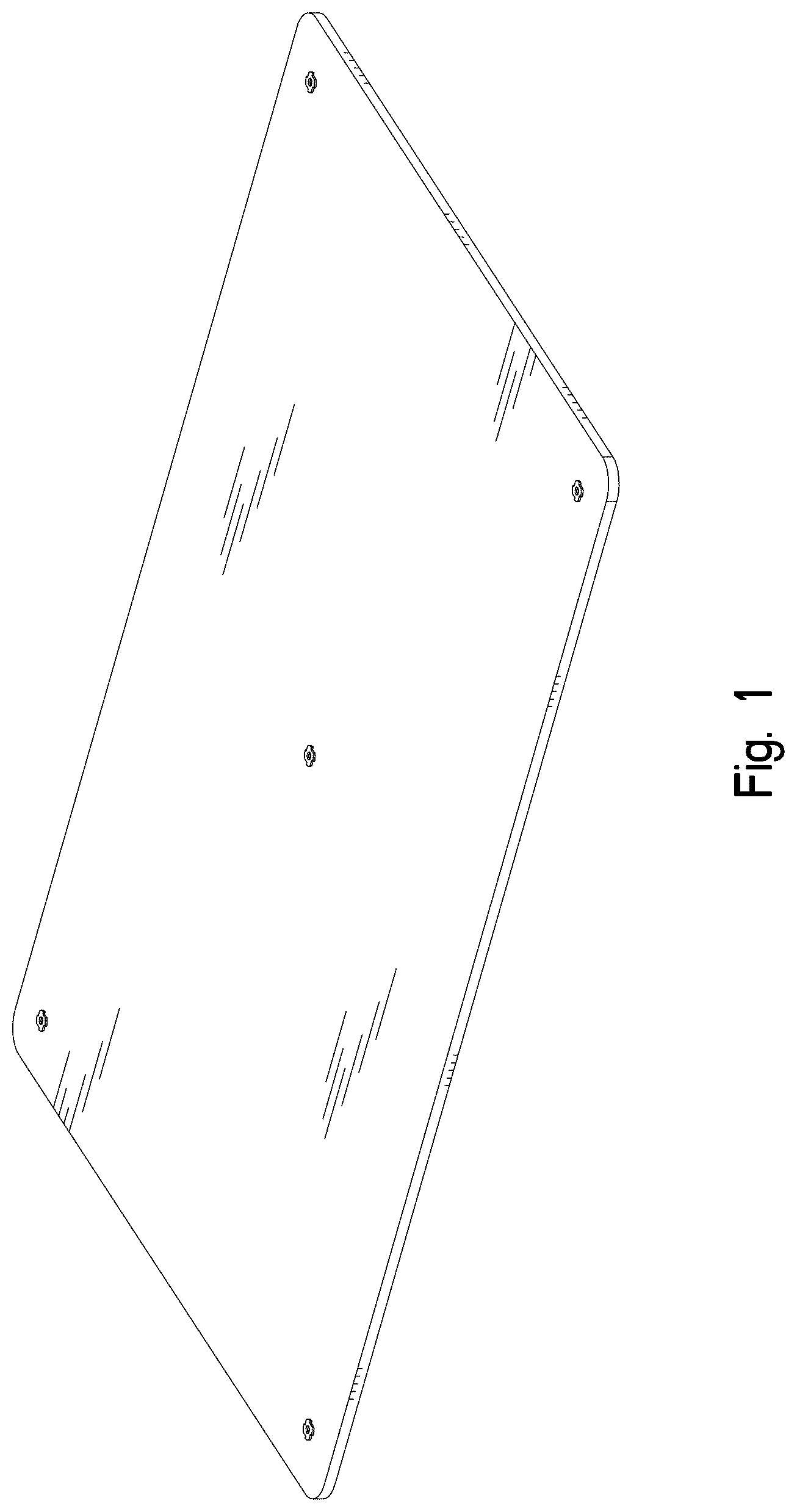 Patent USD1001385 — Base member of an animal bed assembly — Figure 1
