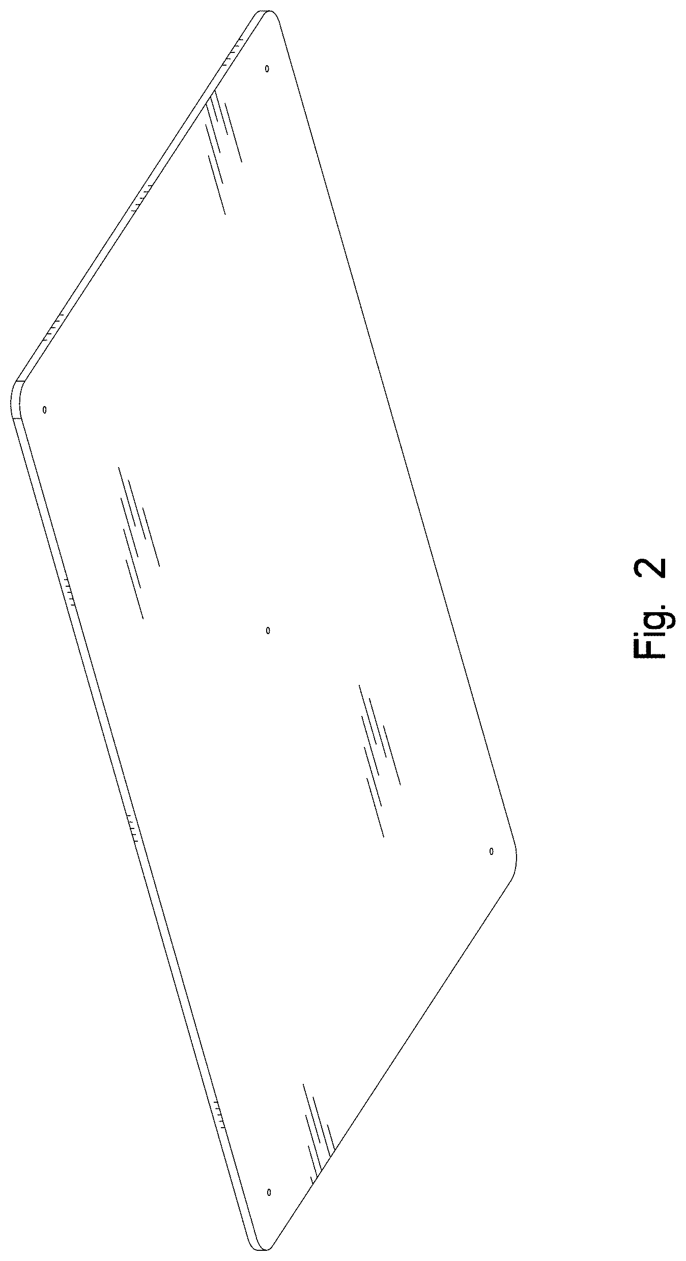 Patent USD1001385 Figure 2 – Base member of an animal bed assembly