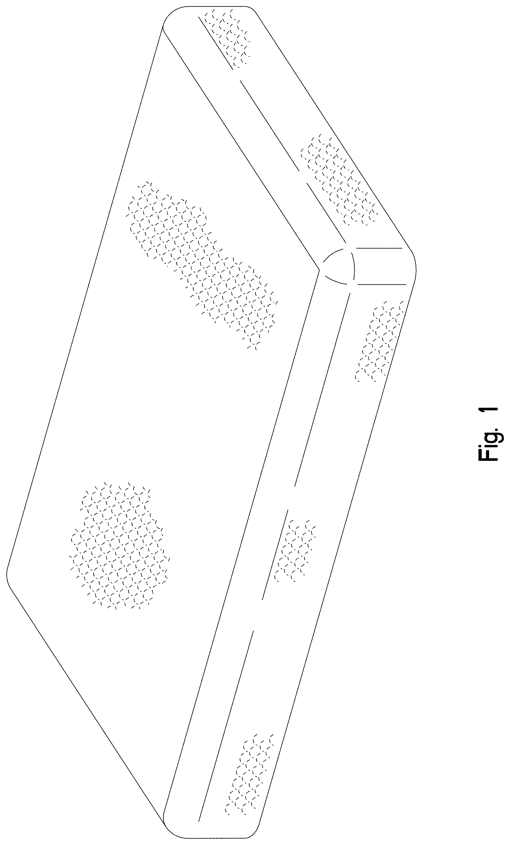 Patent USD1001386 — Bean bag top member of an animal bed assembly — Figure 1