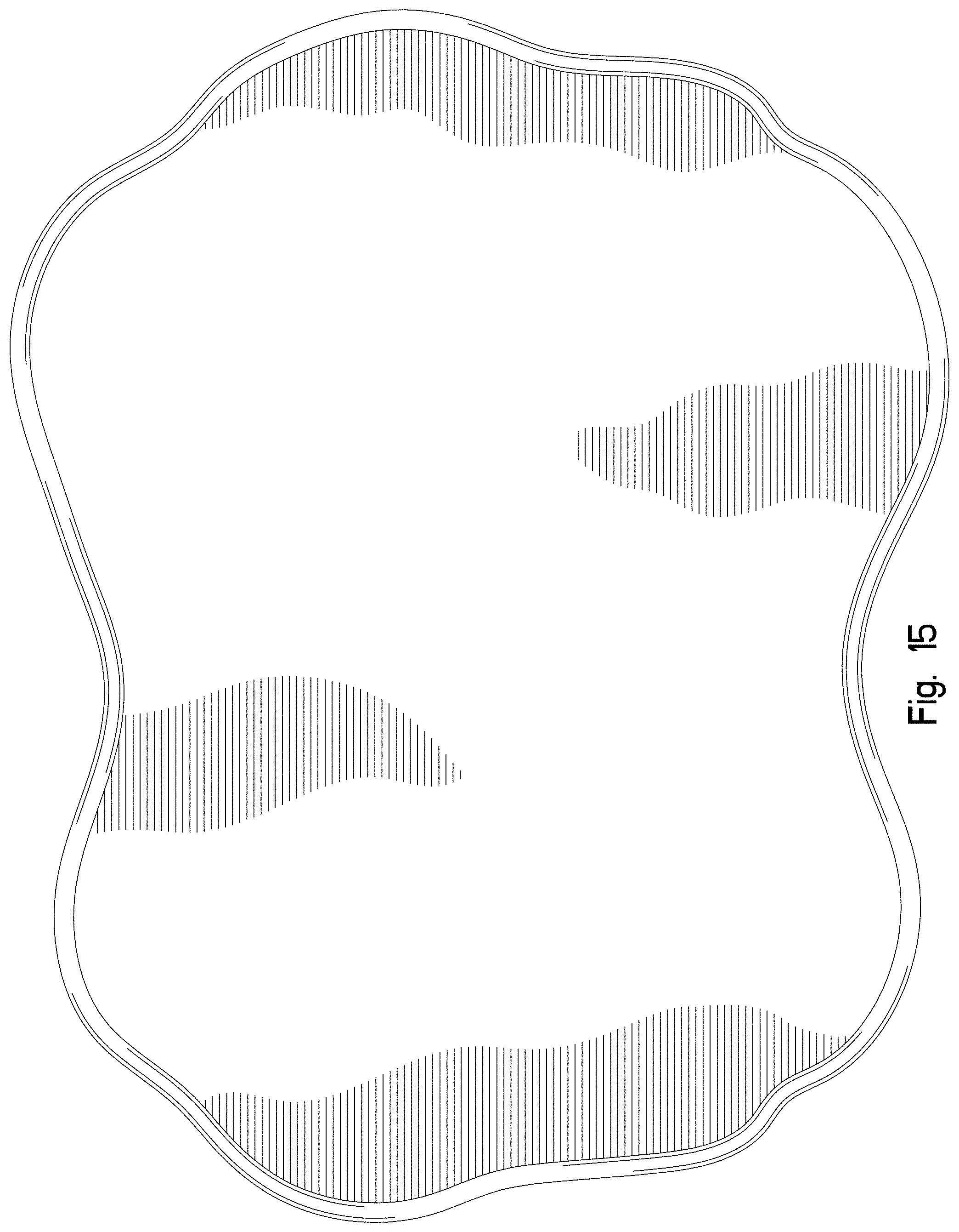 Patent USD1001387 Figure 11 – Sheep skin top member of an animal bed assembly