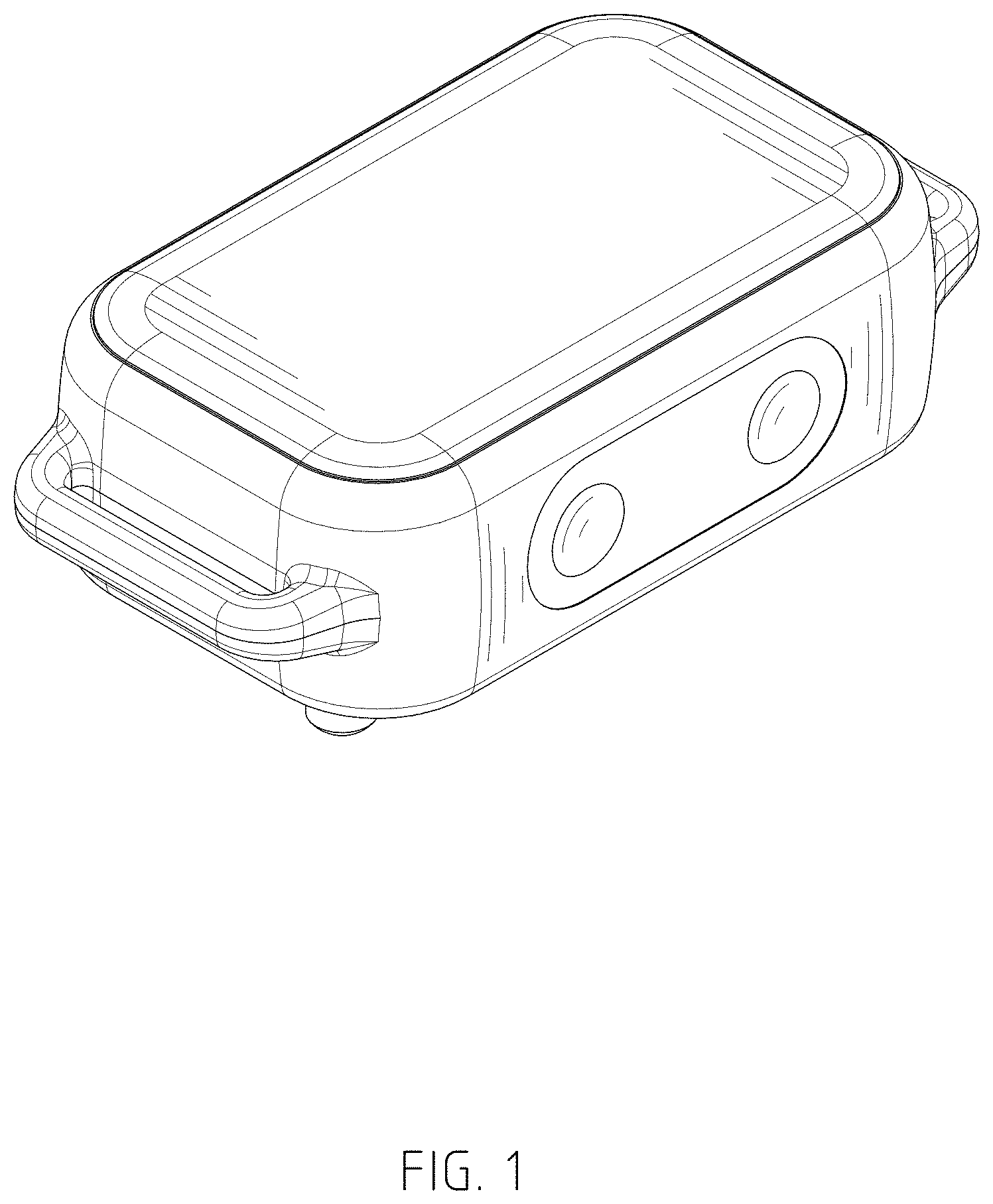 Patent USD1001399 Figure 1 – Dog trainer