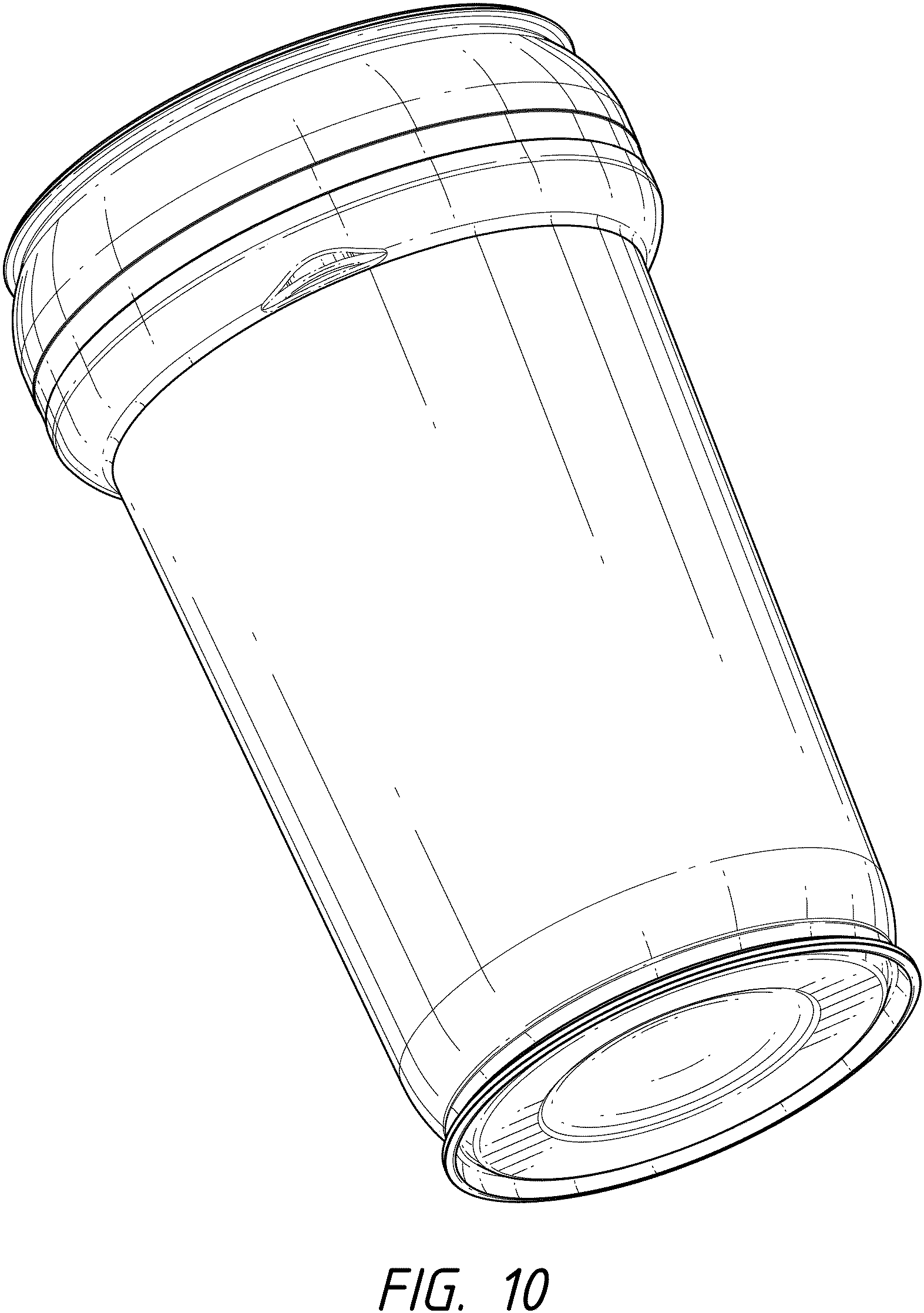 Patent USD1001413 Figure 9 – Nestable drum