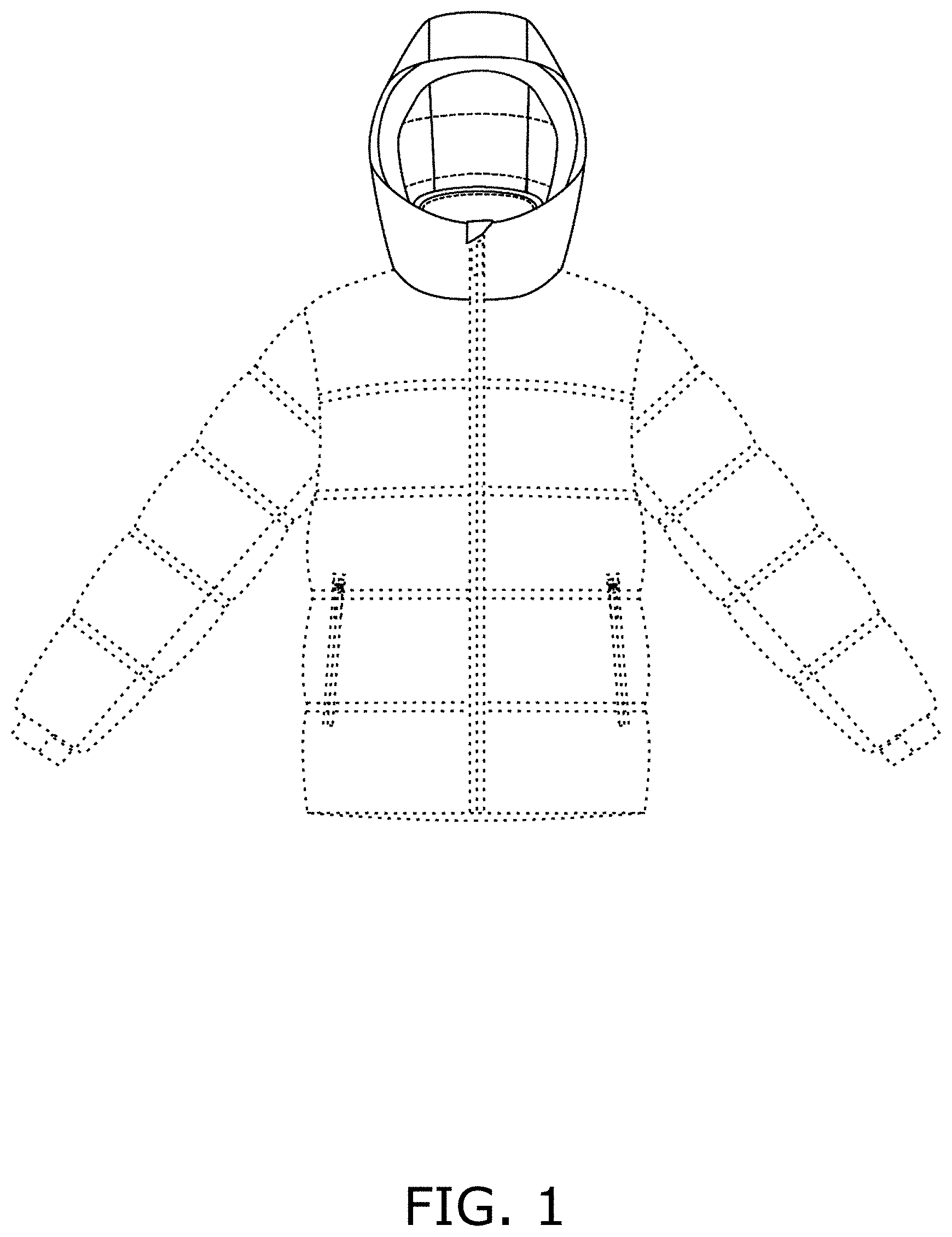 Patent USD1001422 — Jacket — Figure 1