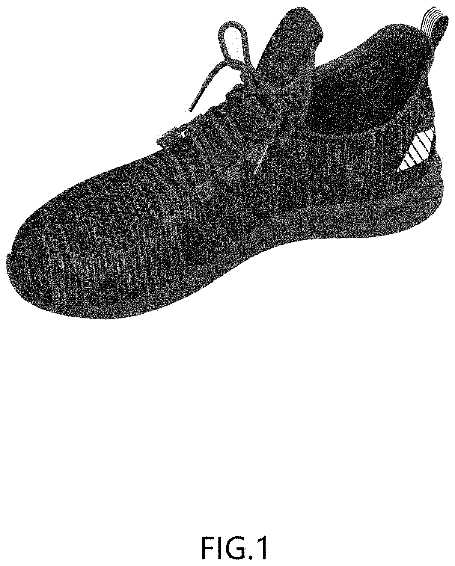 Patent USD1001434 — Shoe — Figure 1