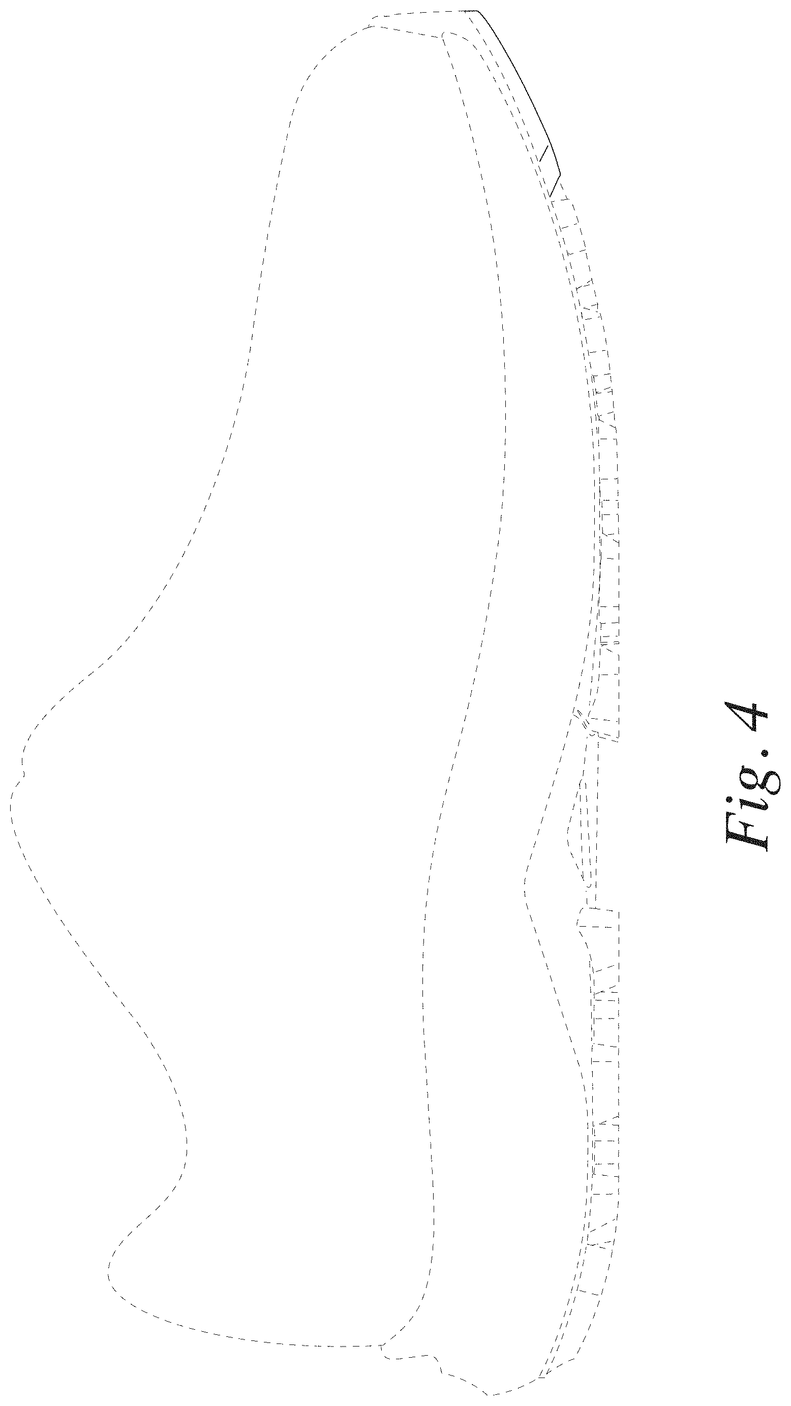 Patent USD1001442 Figure 4 – Footwear sole