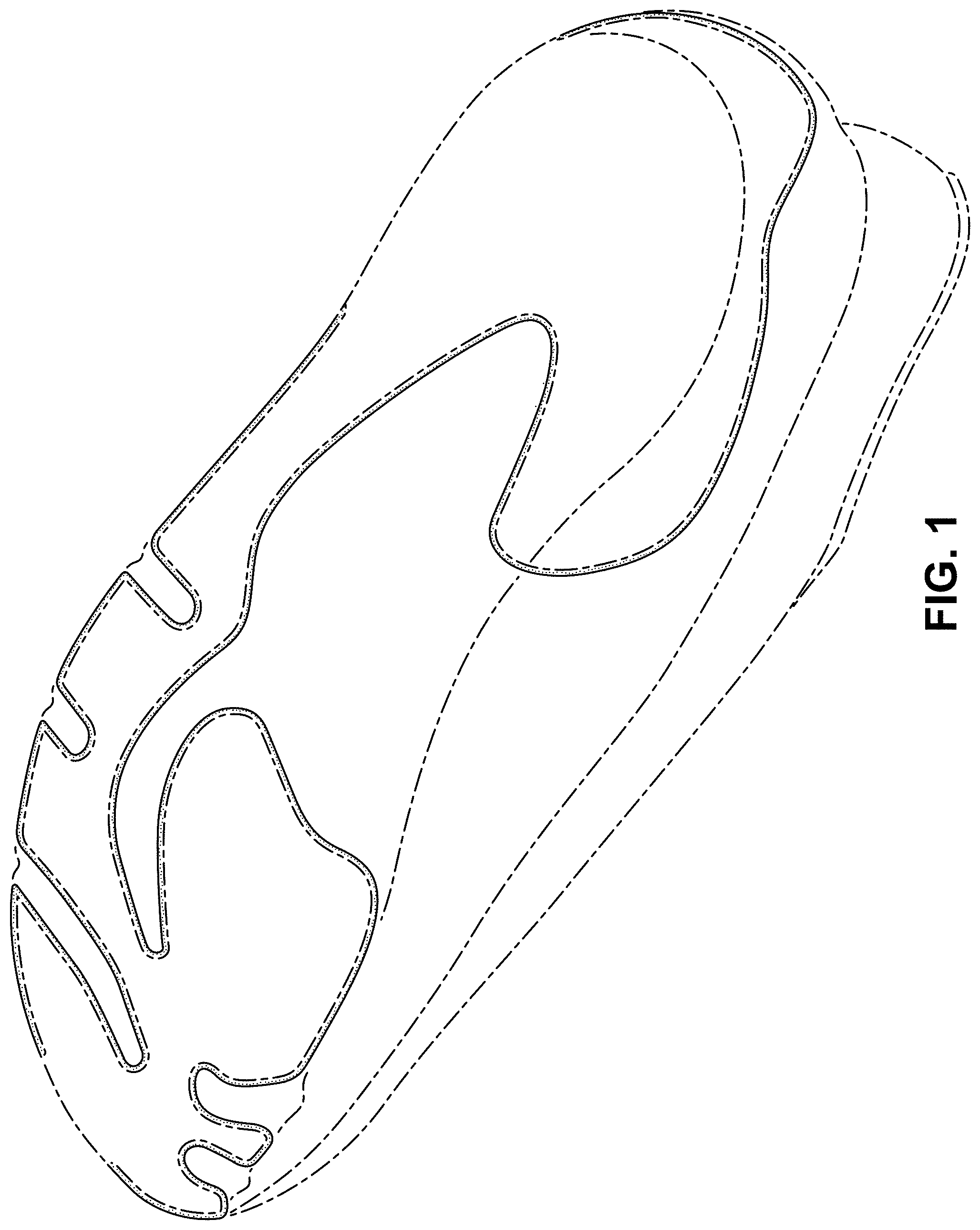 Patent USD1001450 — Shoe — Figure 1