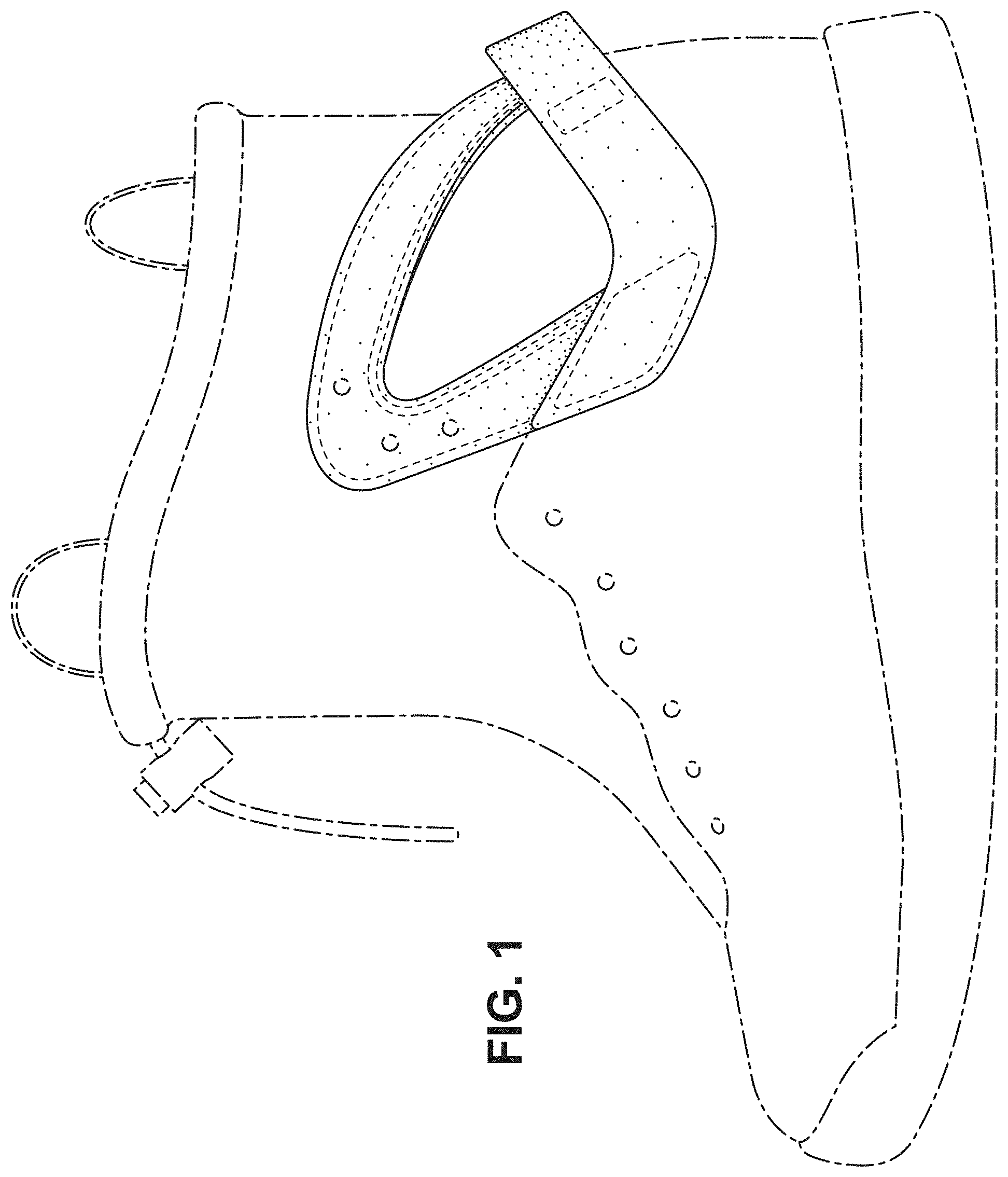 Patent USD1001461 — Shoe — Figure 1