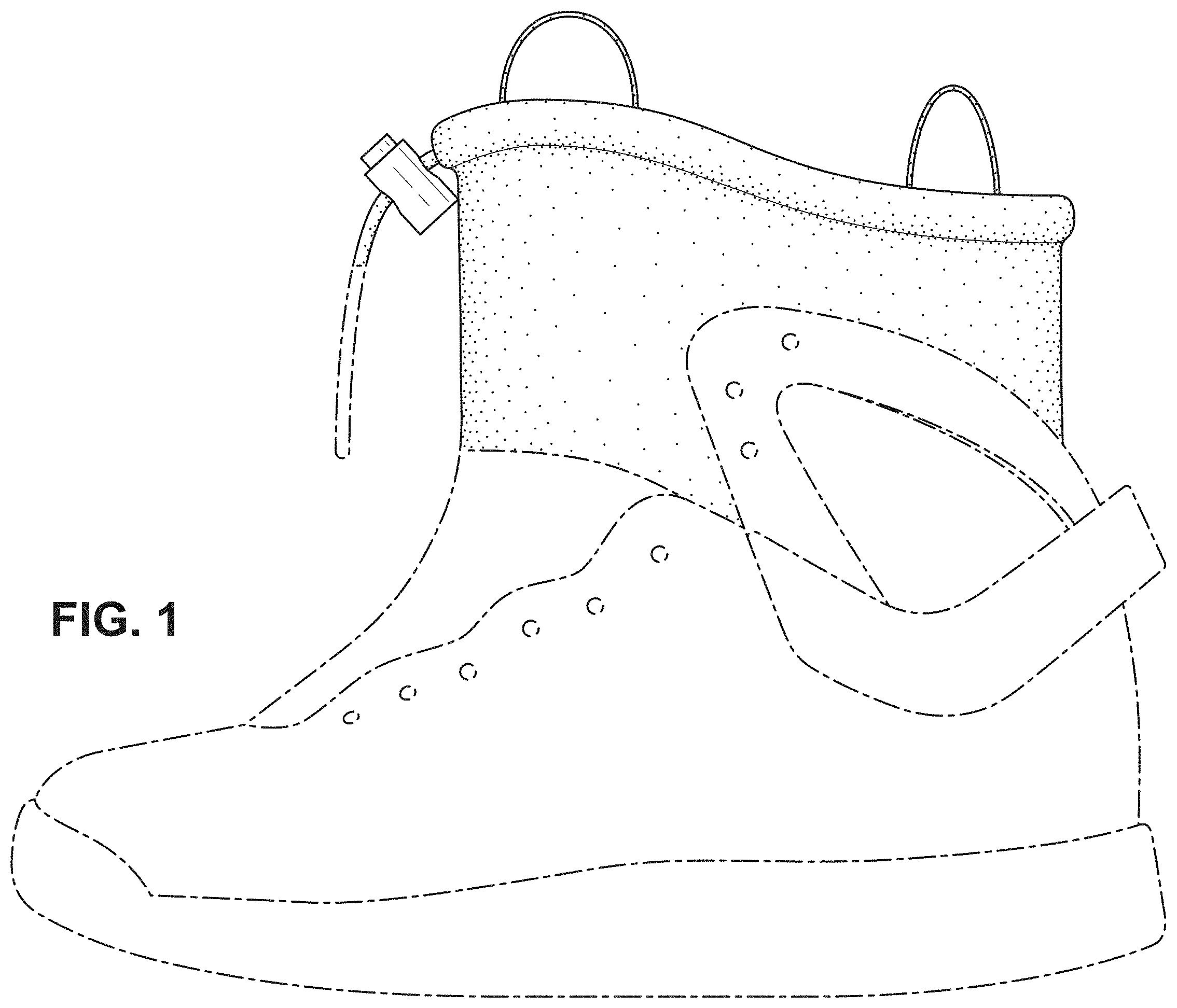 Patent USD1001462 — Shoe — Figure 1