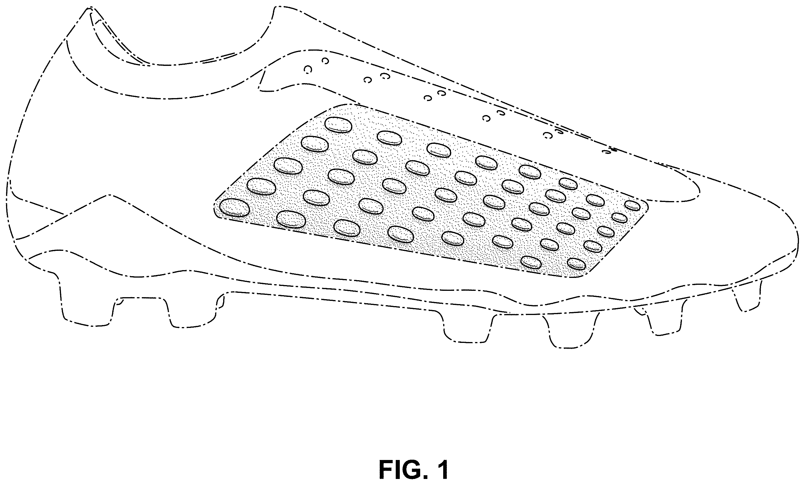 Patent USD1001466 — Shoe — Figure 1