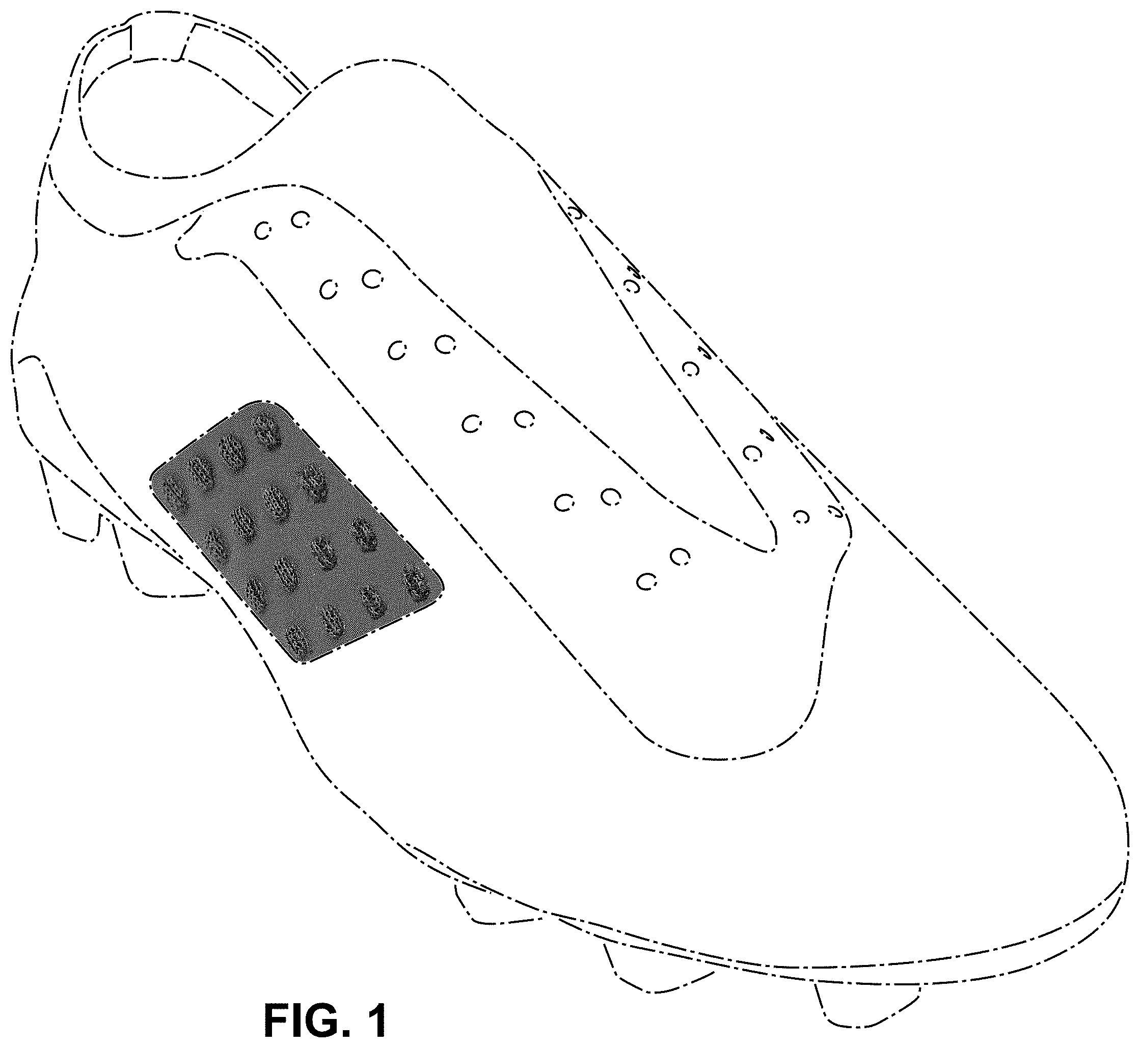 Patent USD1001472 — Shoe — Figure 1