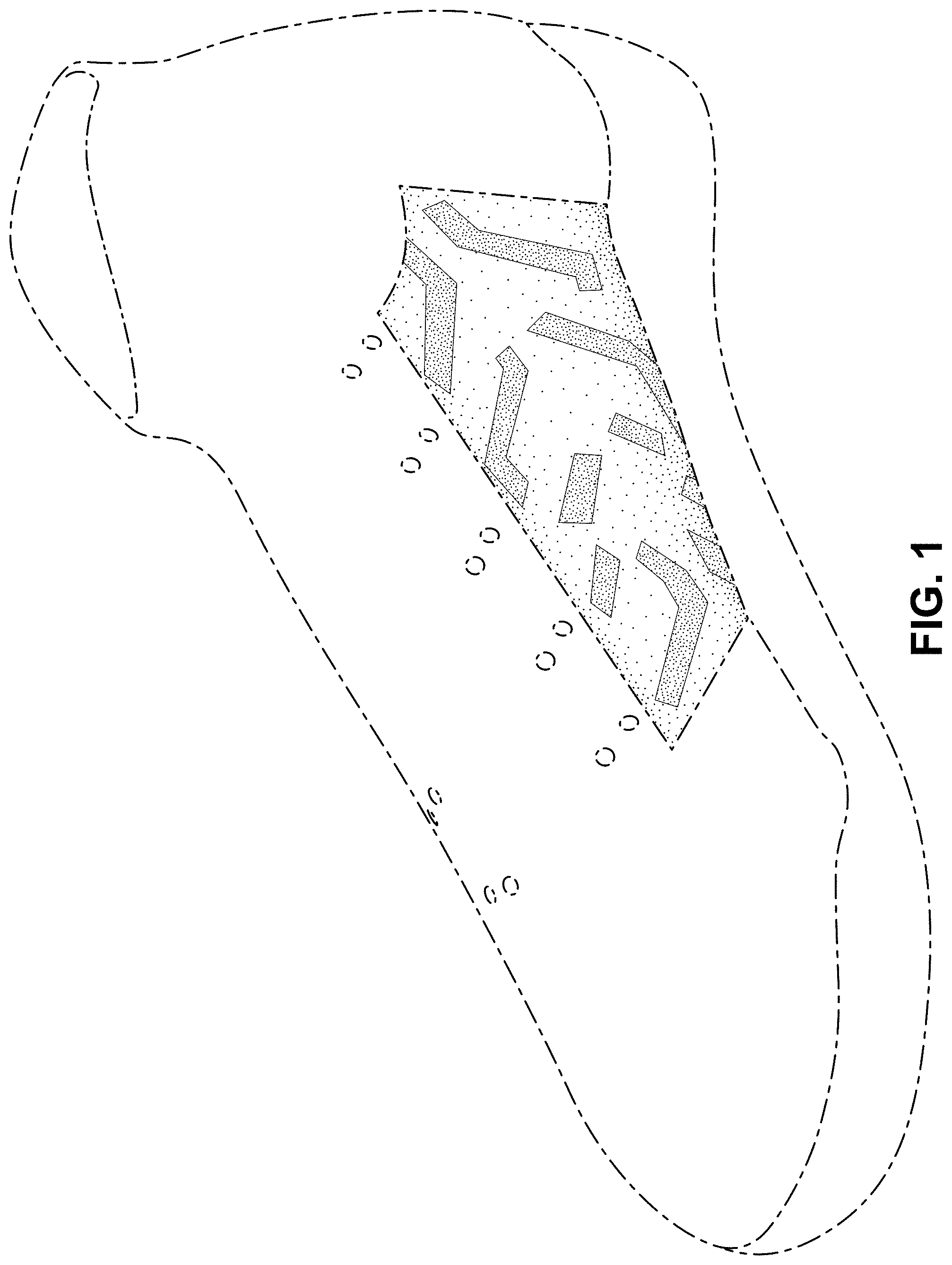 Patent USD1001477 Figure 1 – Shoe