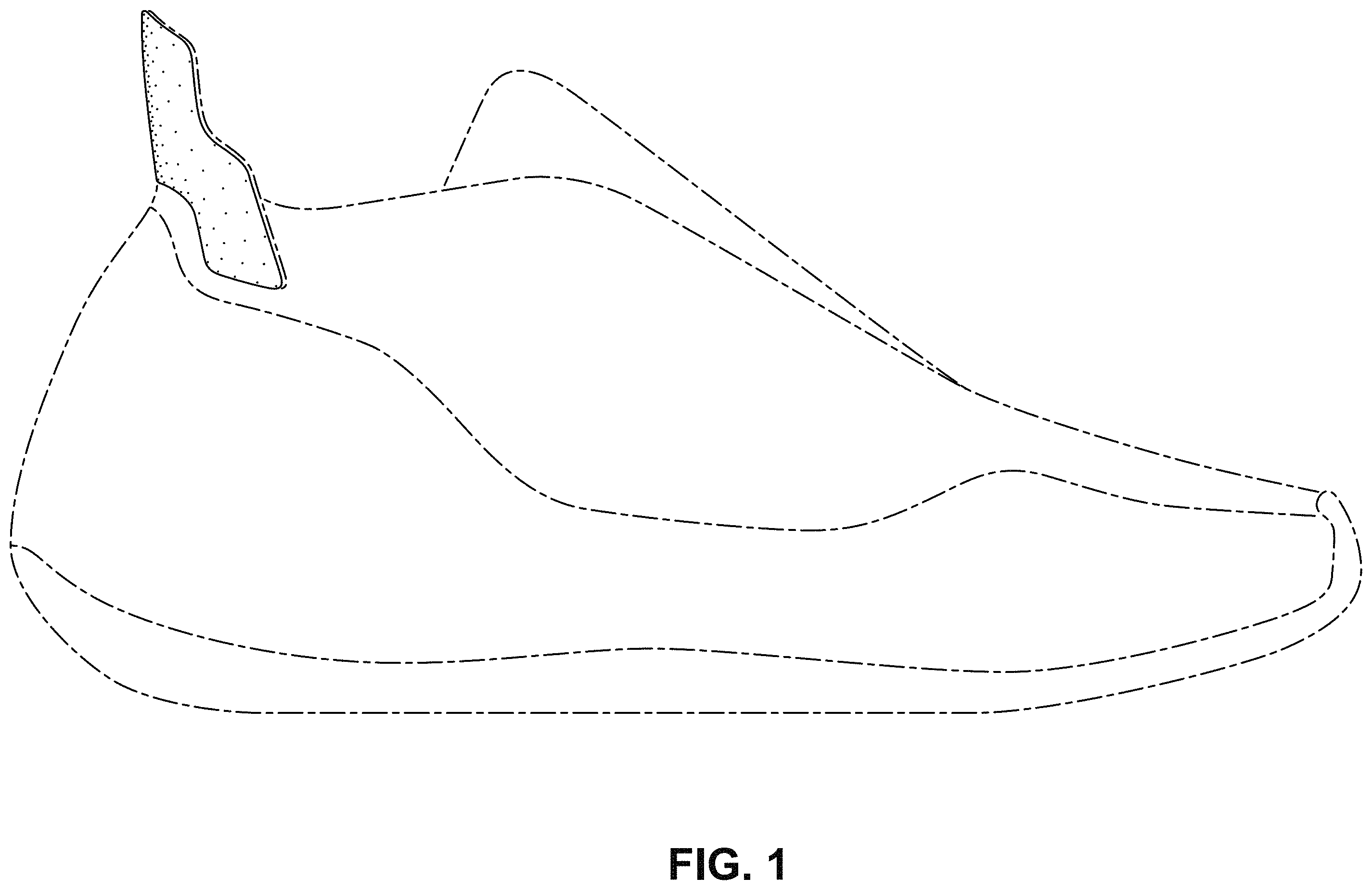 Patent USD1001478 Figure 1 – Shoe