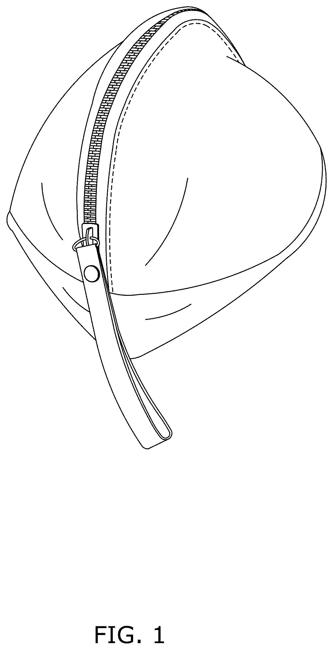 Patent USD1001483 — Breast pump bag — Figure 1