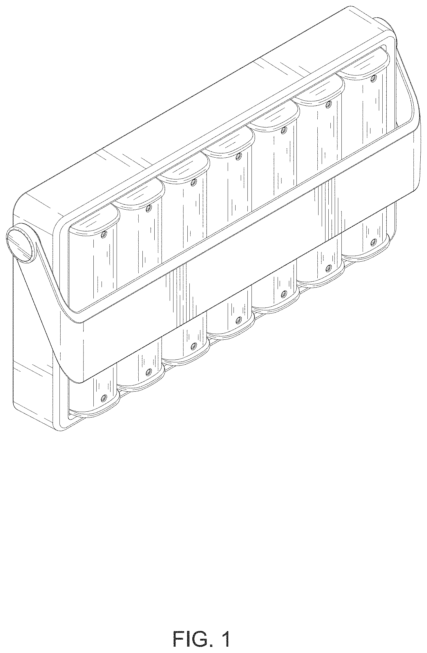 Patent USD1001486 — Pill organizer — Figure 1
