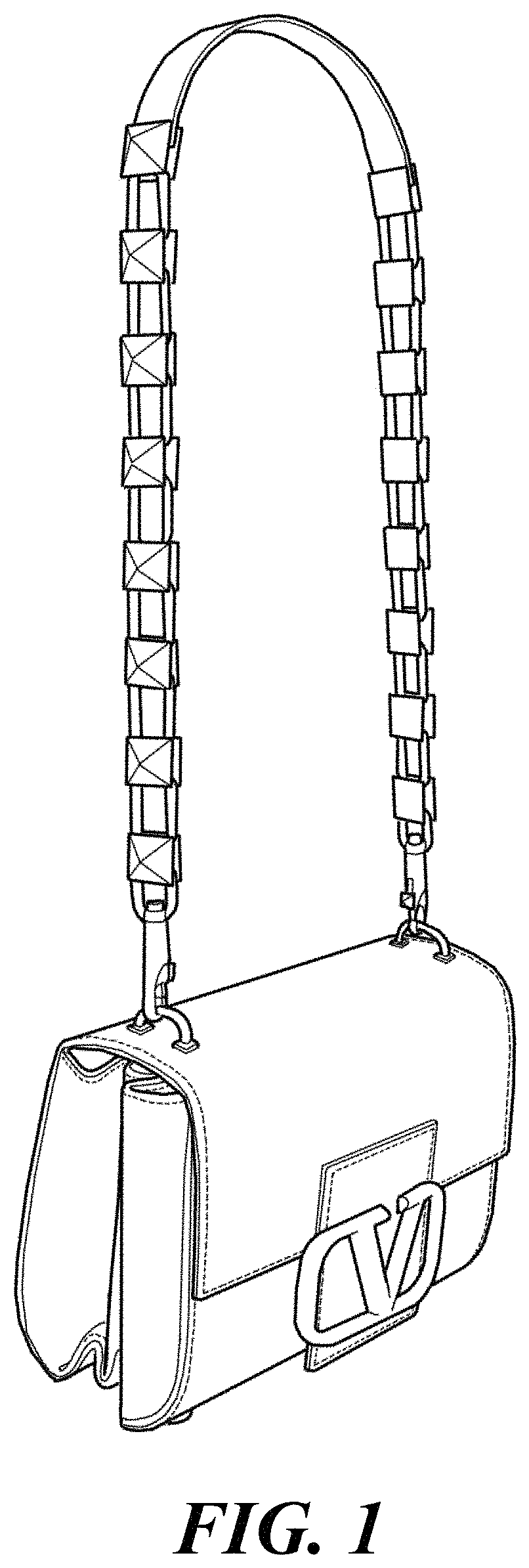 Patent USD1001491 Figure 1 – Bag