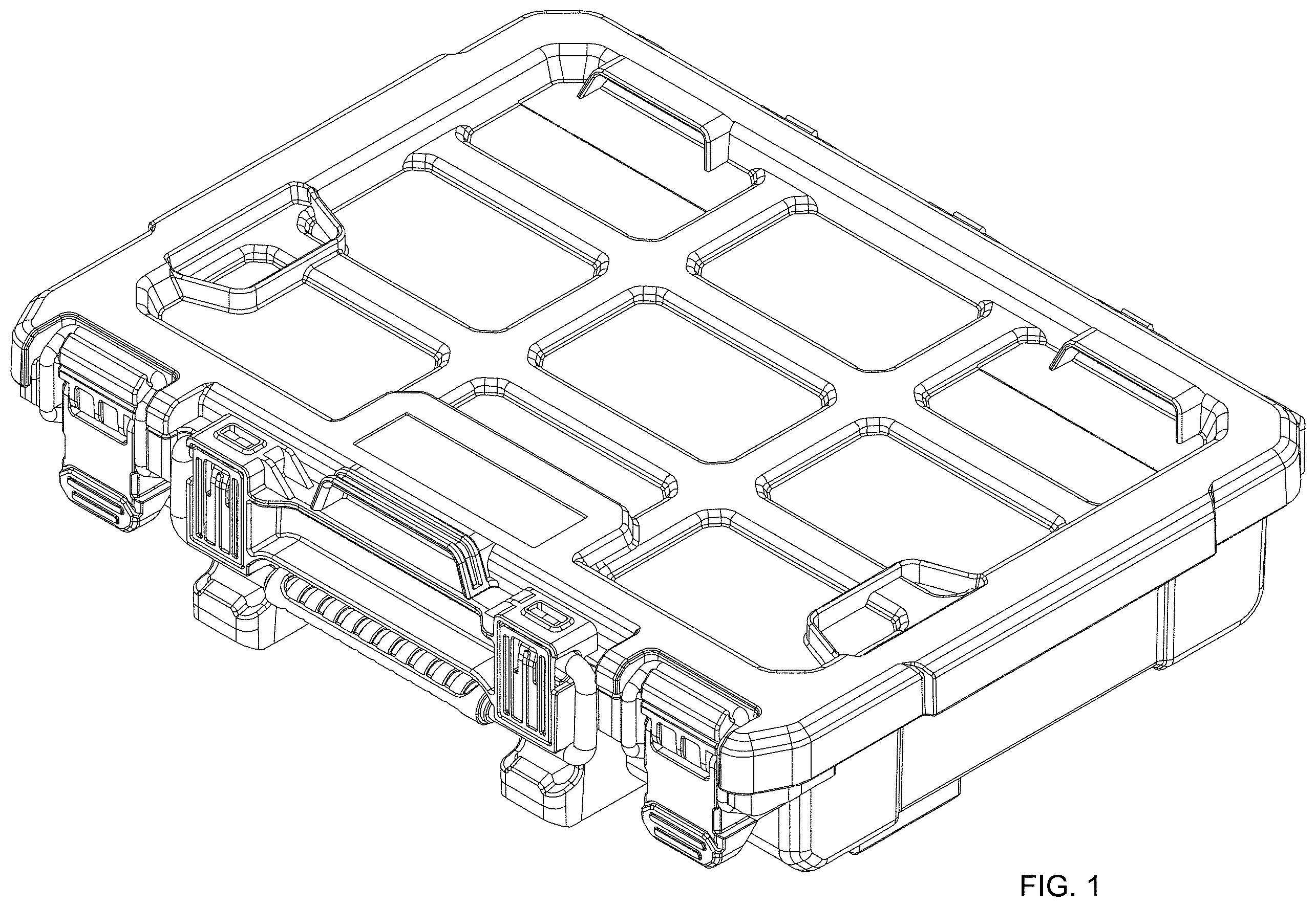 Patent USD1001499 — Organizer — Figure 1