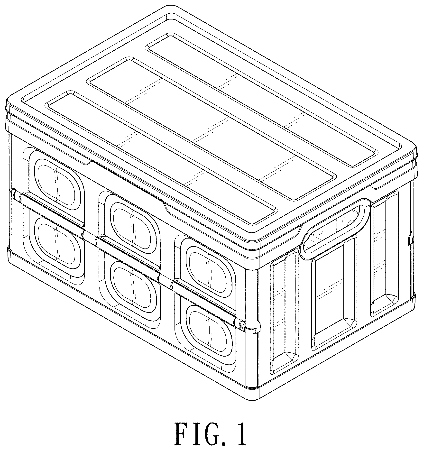 Patent USD1001500 — Storage basket — Figure 1