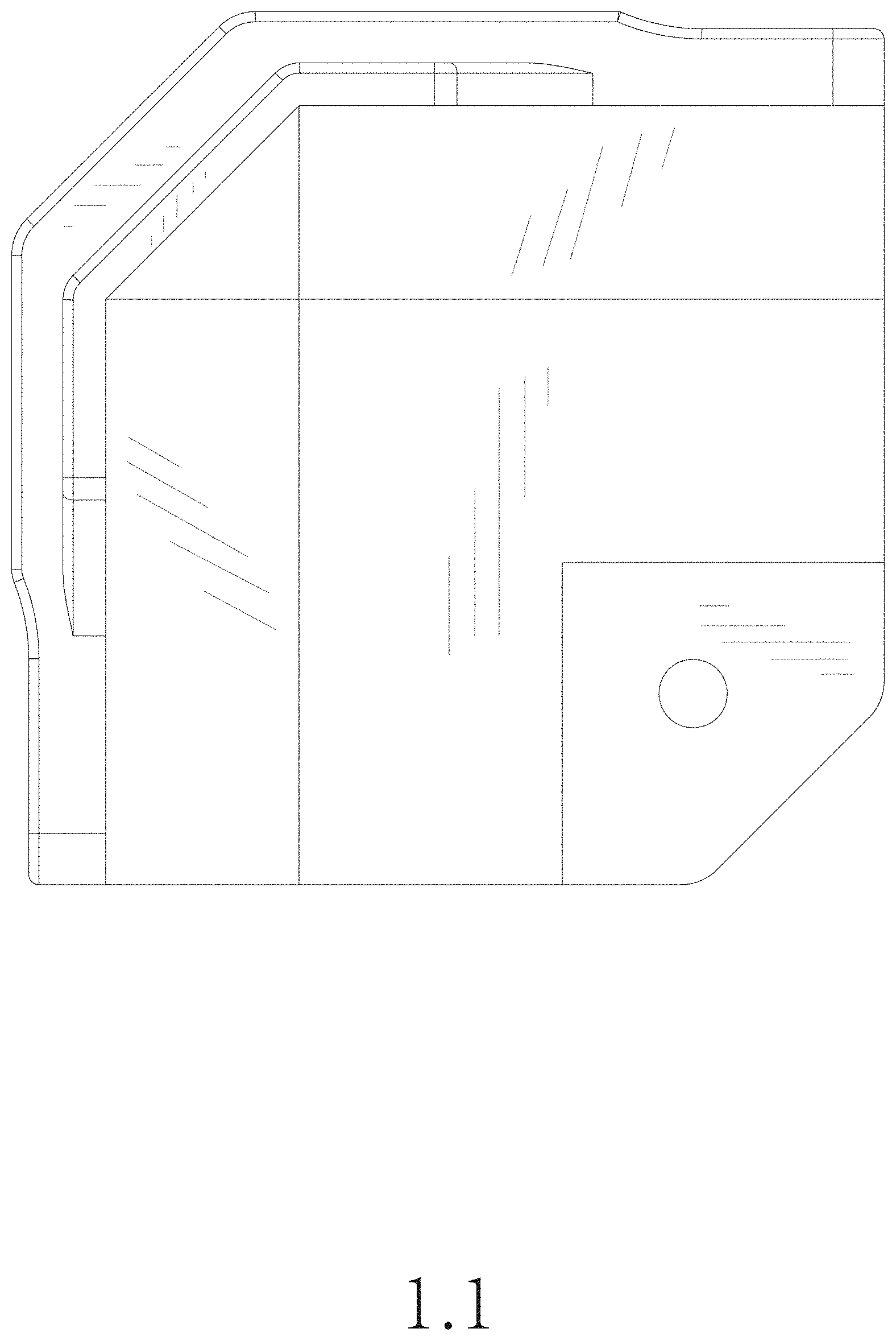 Patent USD1001504 — Accessory for cases — Figure 1