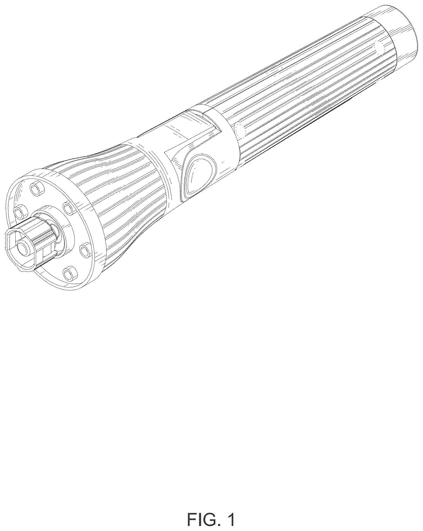 Patent USD1001508 Figure 1 – Cleaning brush handle