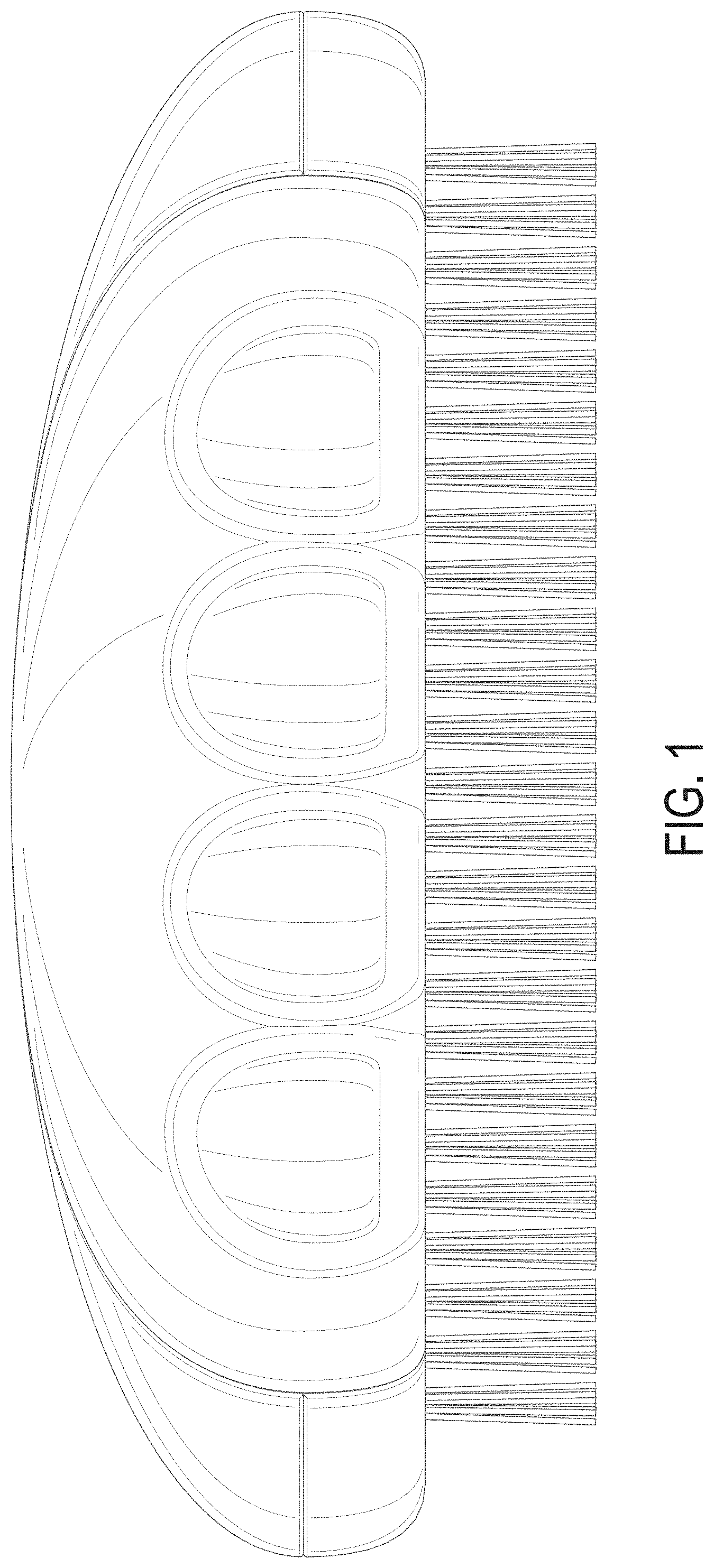 Patent USD1001511 — Brush — Figure 1