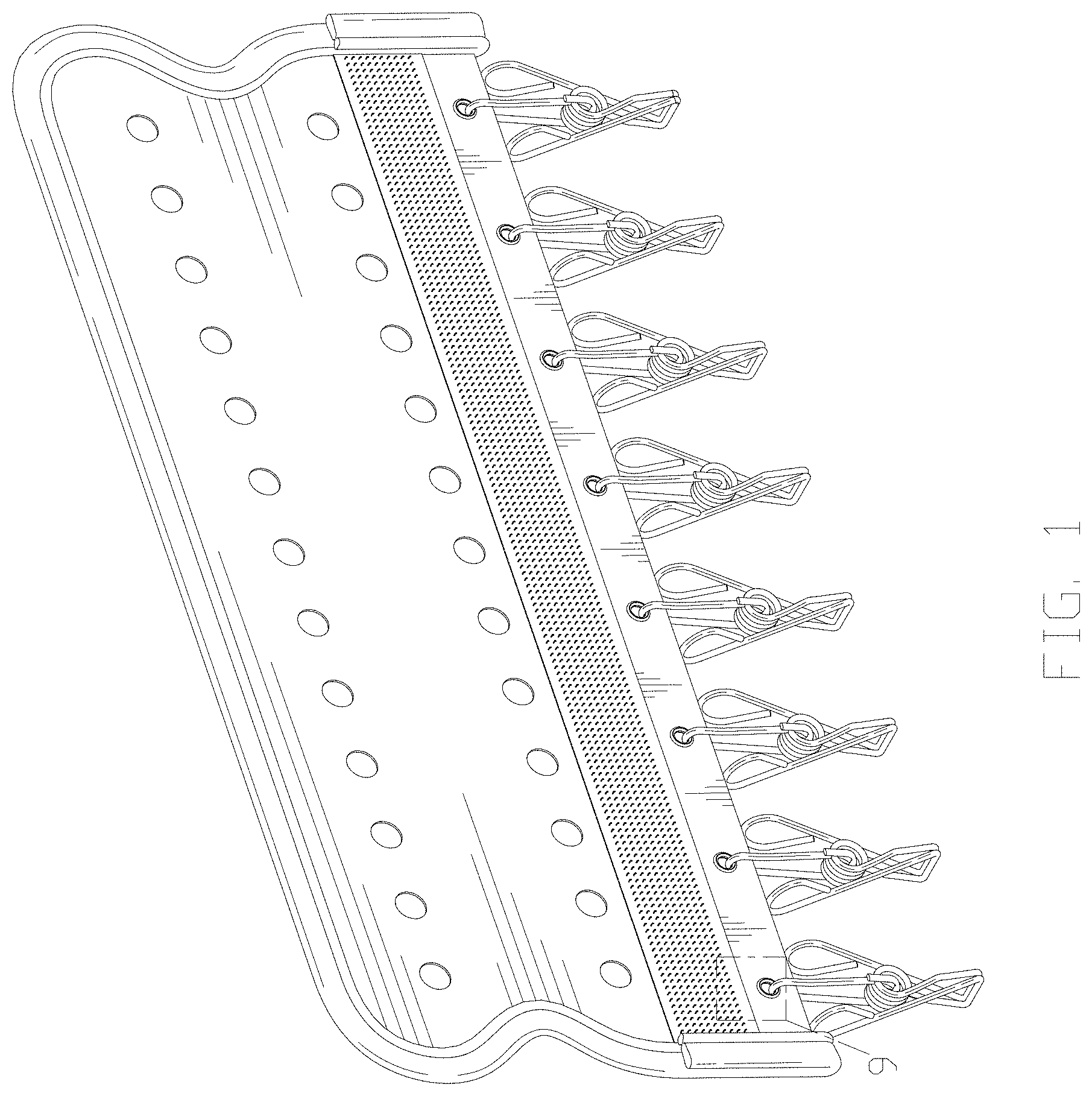 Patent USD1001517 — Hat organizer — Figure 1