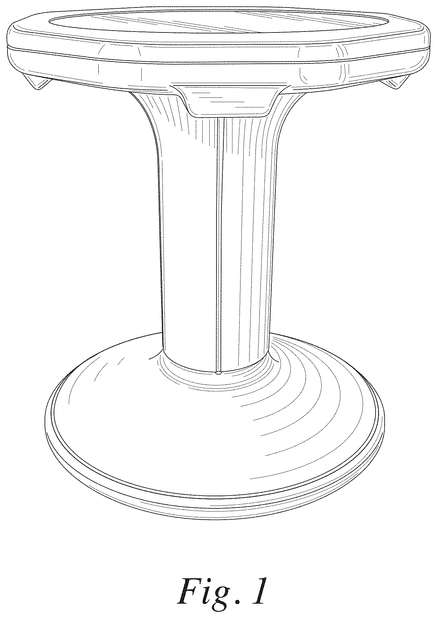 Patent USD1001521 — Stool — Figure 1