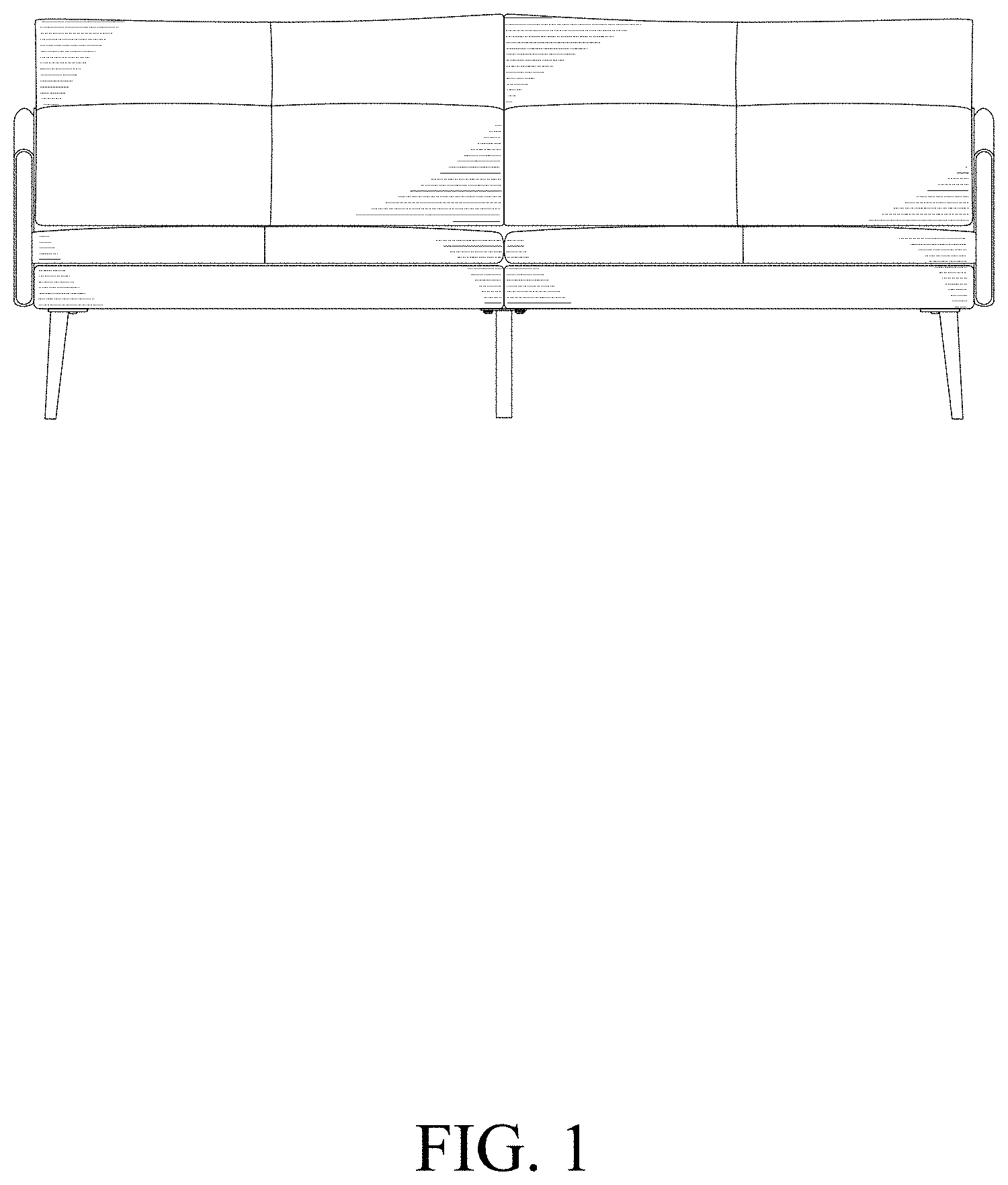 Patent USD1001529 — Sofa — Figure 1