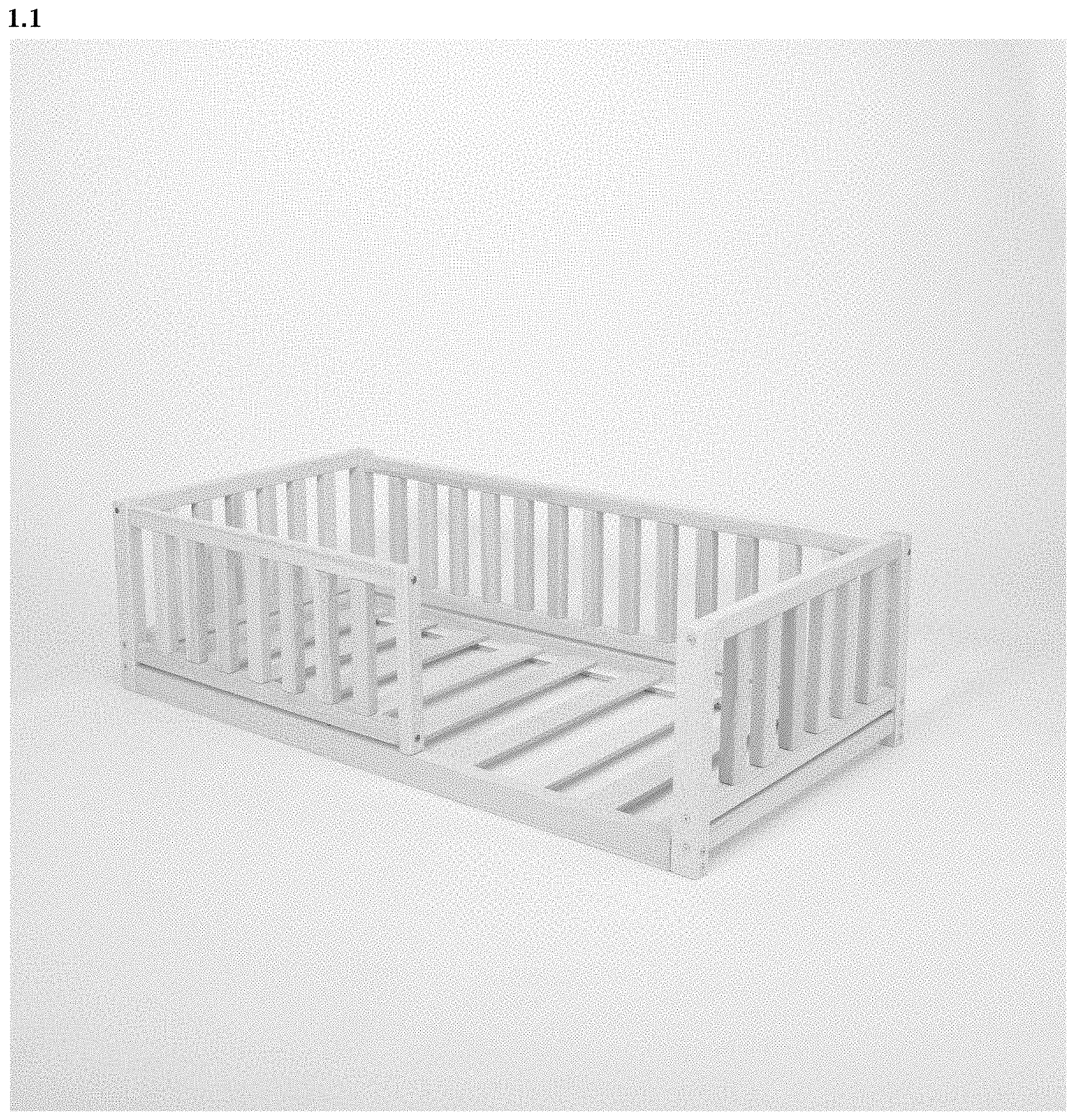 Patent USD1001531 — Bed for children — Figure 1