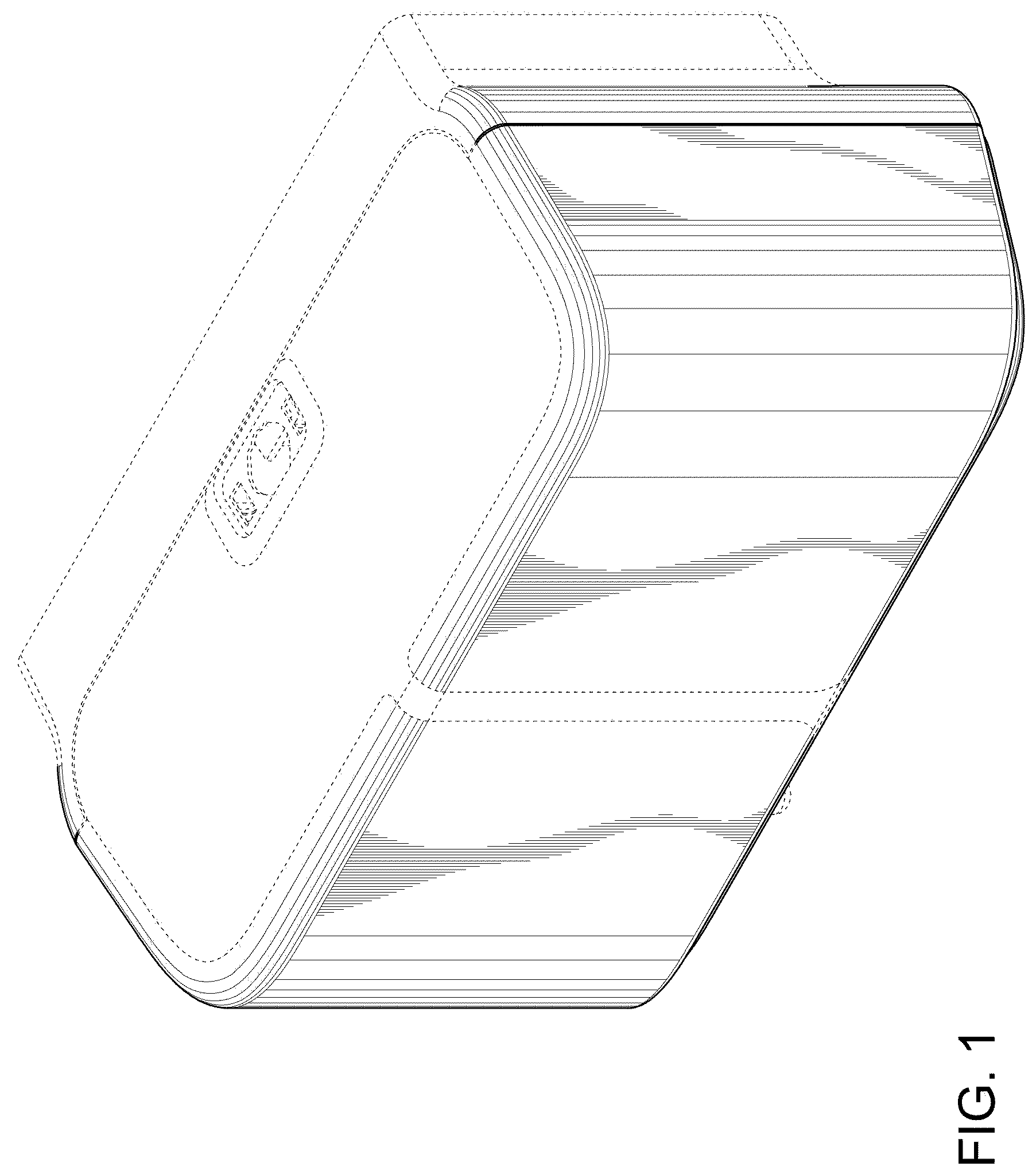 Patent USD1001534 — Paper dispenser — Figure 1