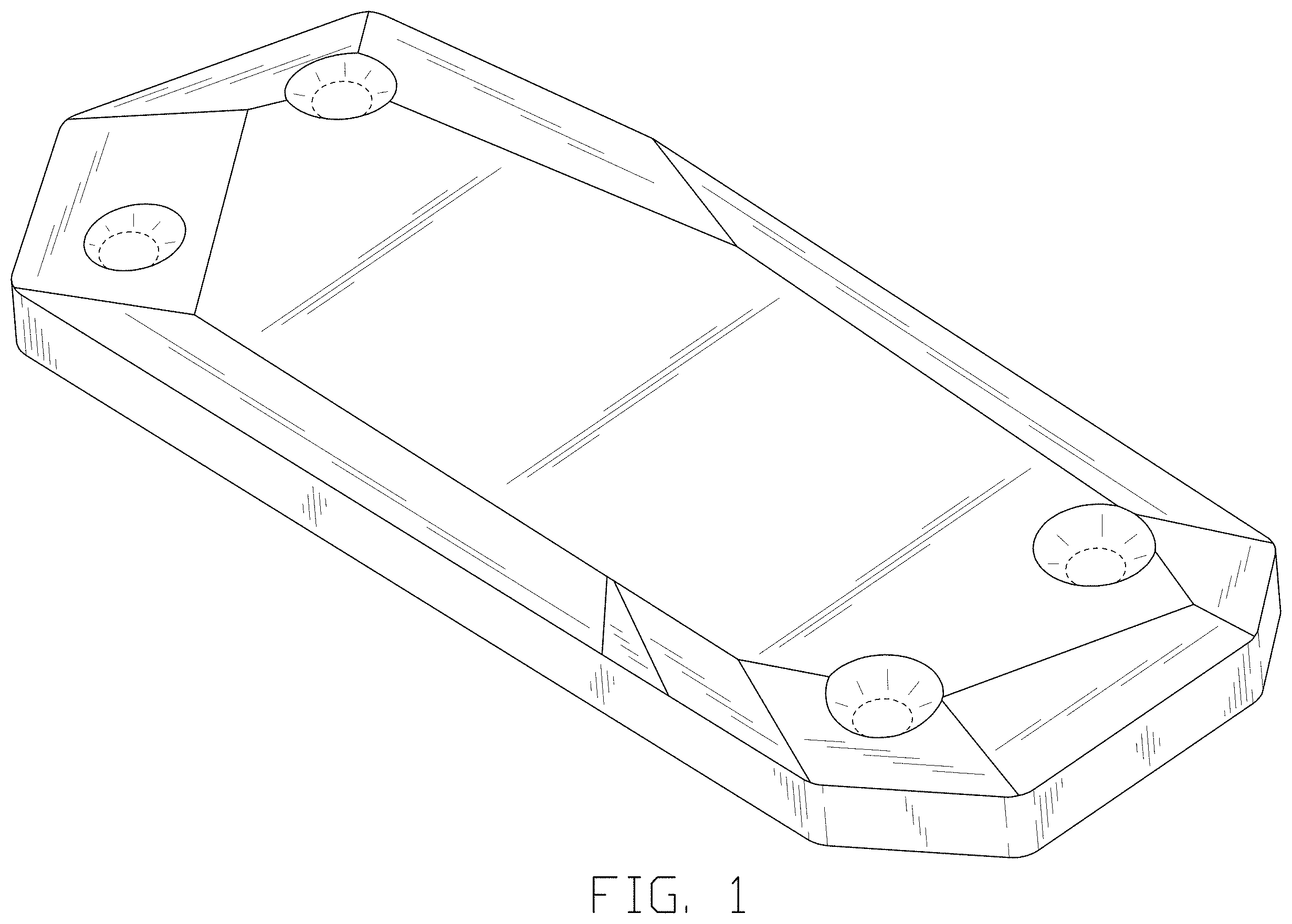 Patent USD1001546 — Magnetic gun mount — Figure 1