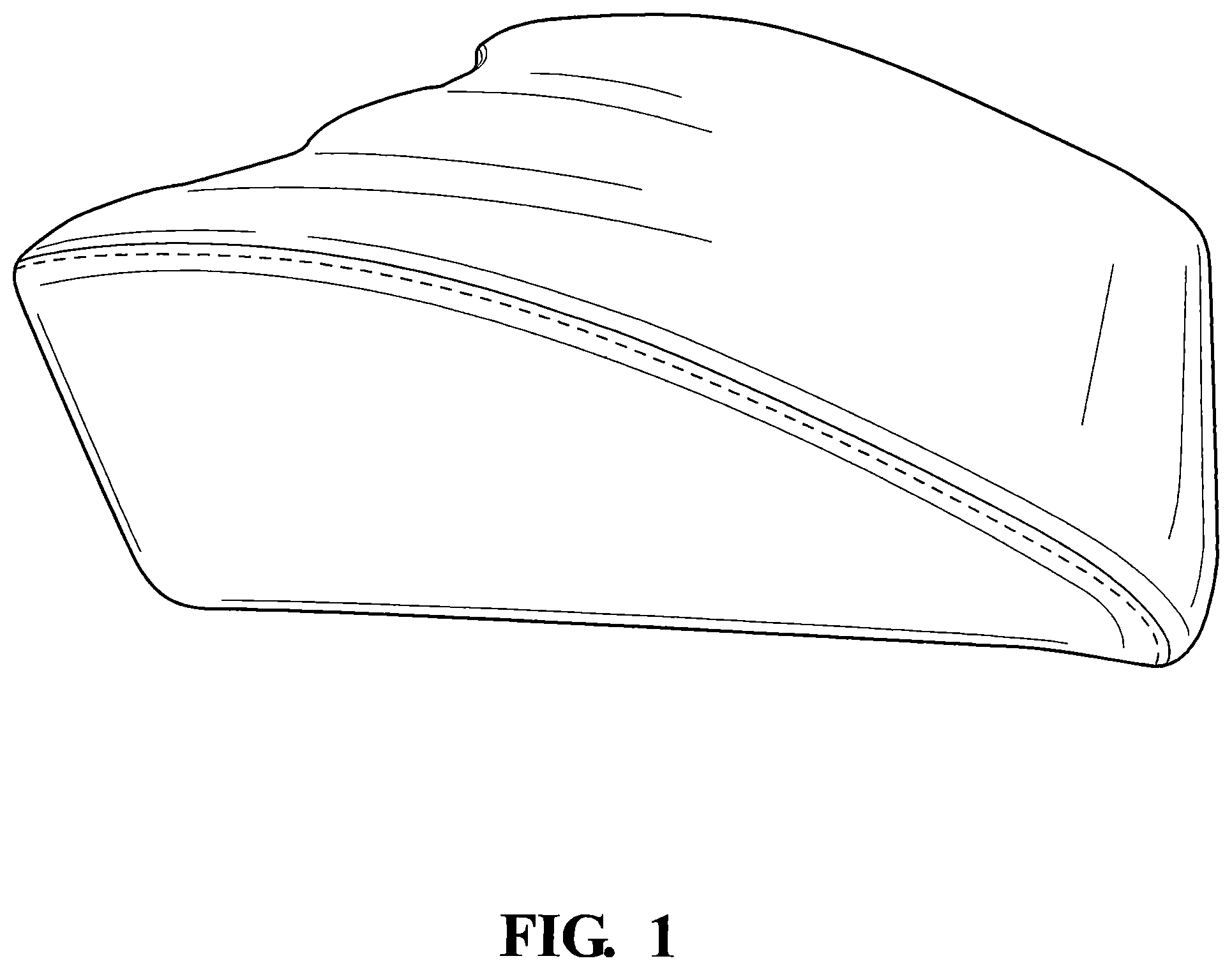 Patent USD1001550 Figure 1 – Fixing pad