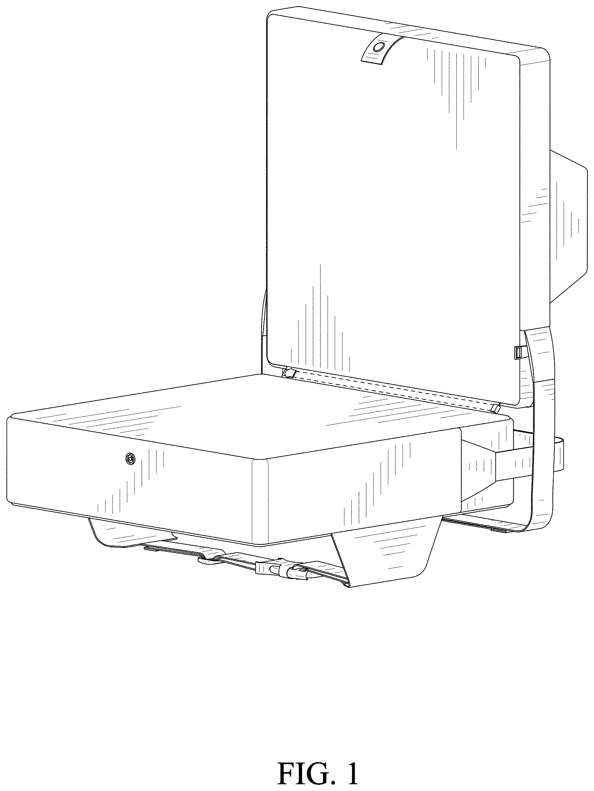 Patent USD1001551 — Booster cushion — Figure 1