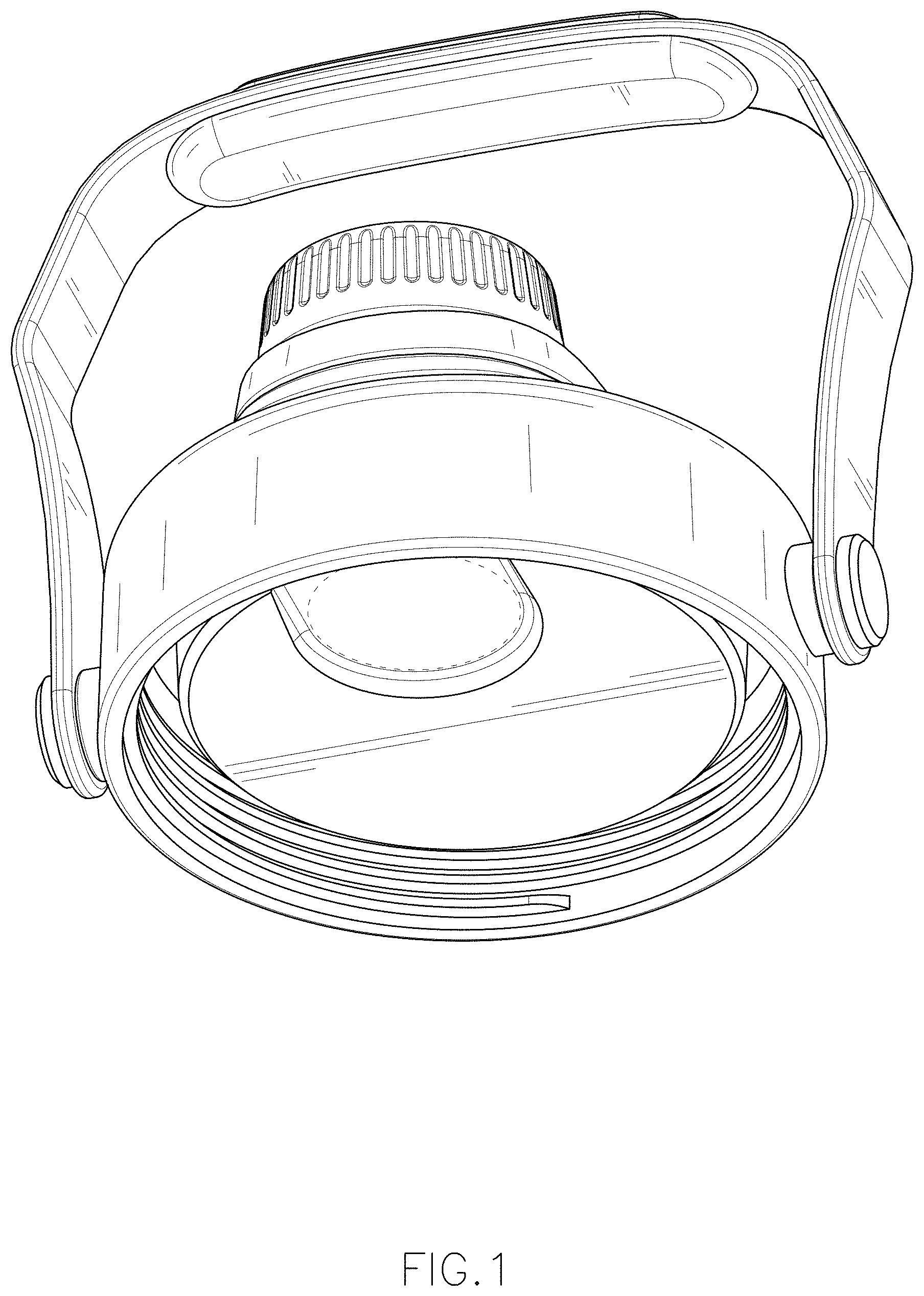 Patent USD1001575 — Cup lid — Figure 1