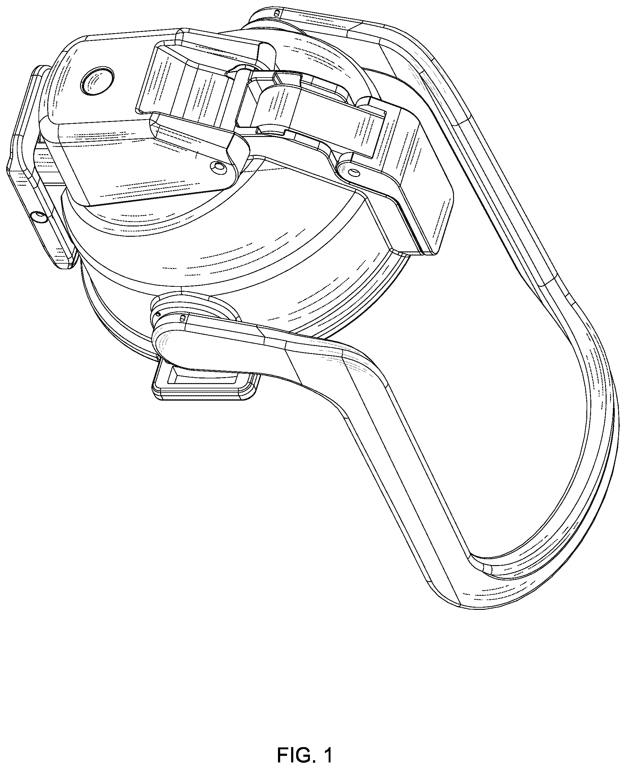 Patent USD1001576 — Cup lid — Figure 1