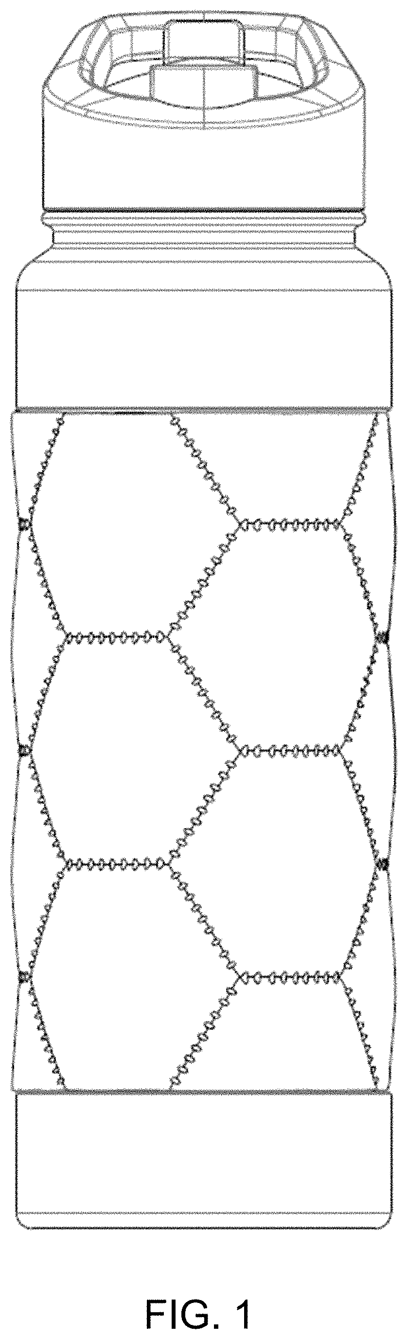 Patent USD1001583 — Soccer-themed beverage container — Figure 1